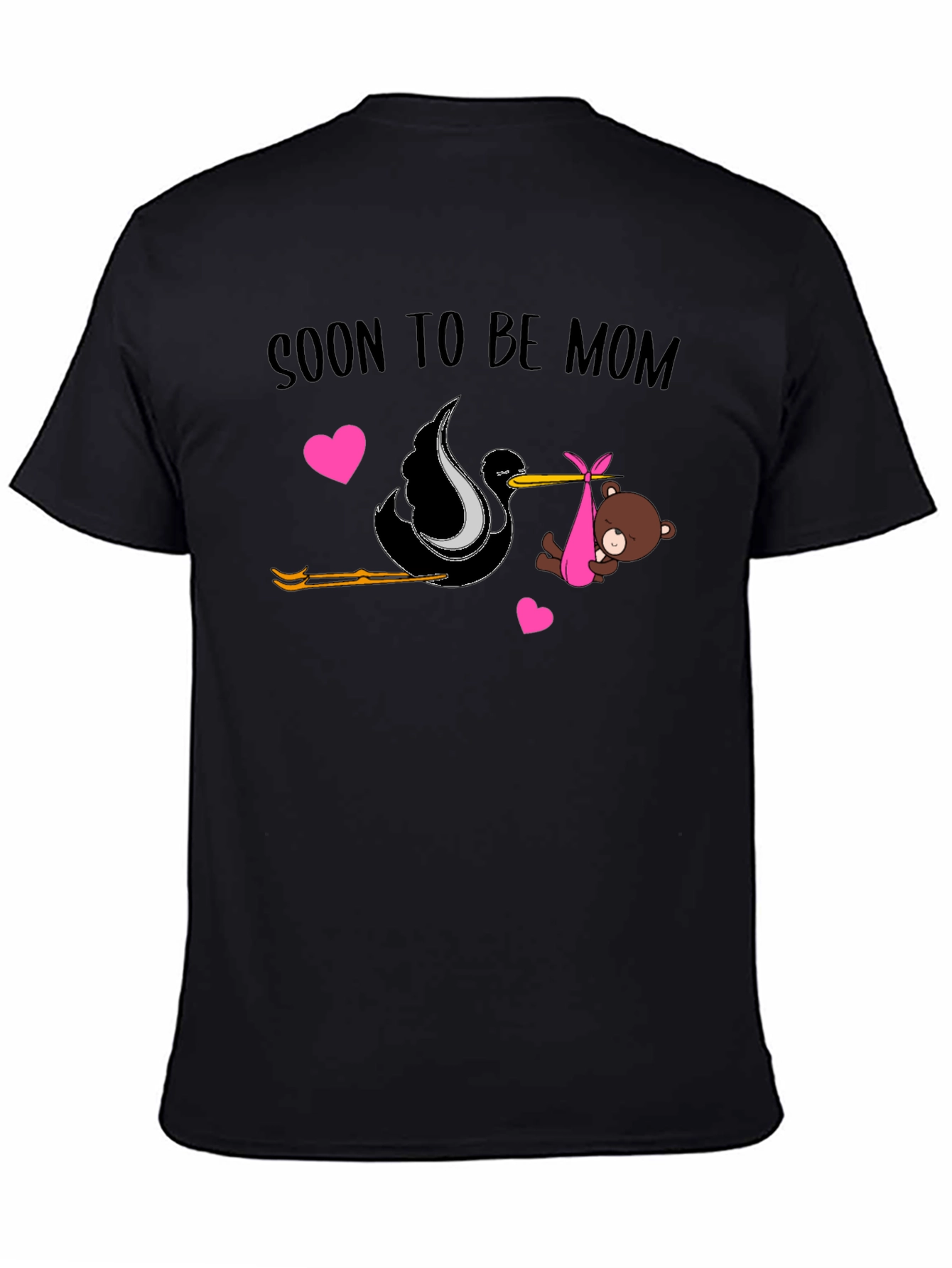 Soon To Be Mom T-Shirt Stork Delivery