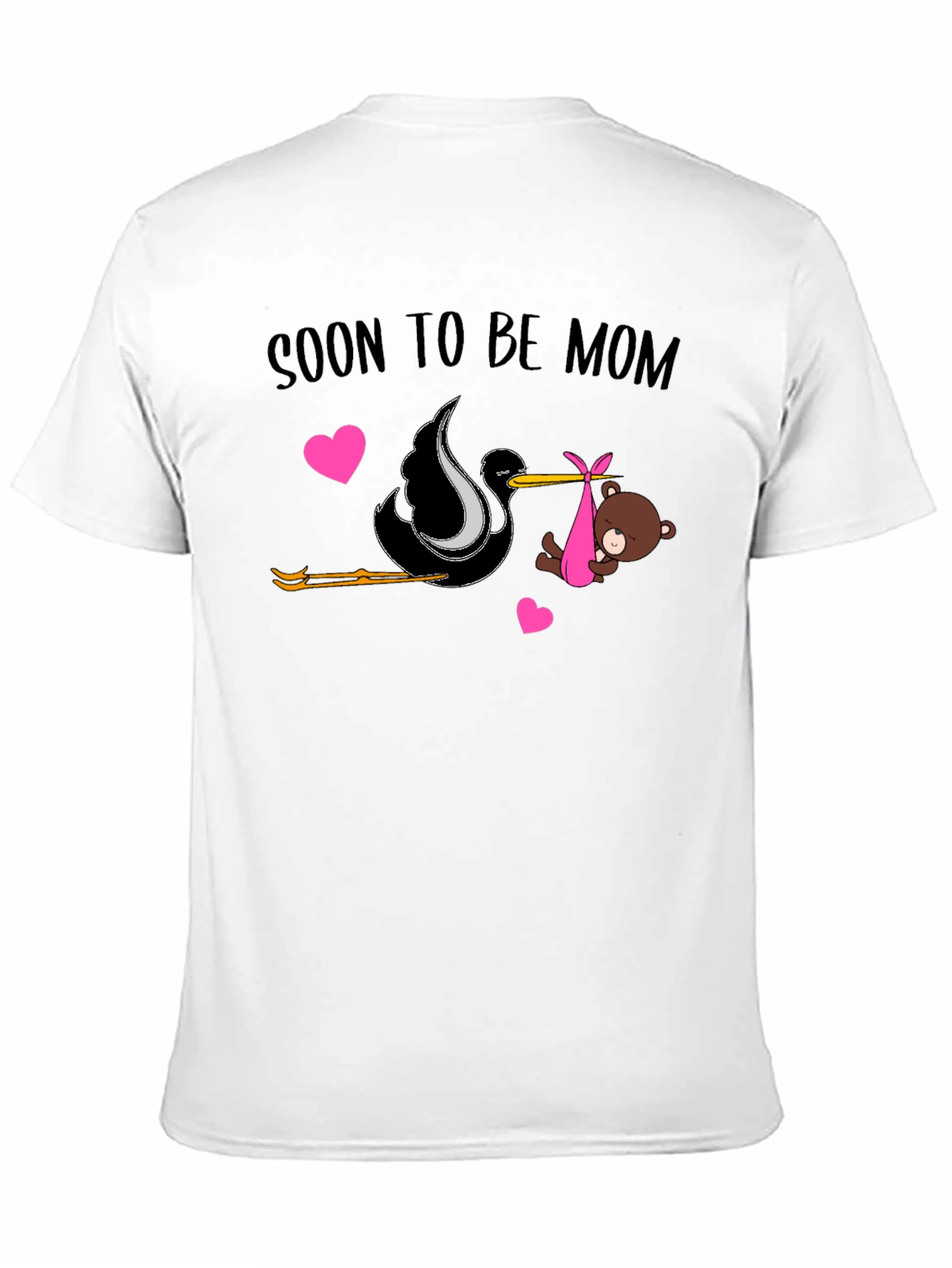 Soon To Be Mom T-Shirt Stork Delivery