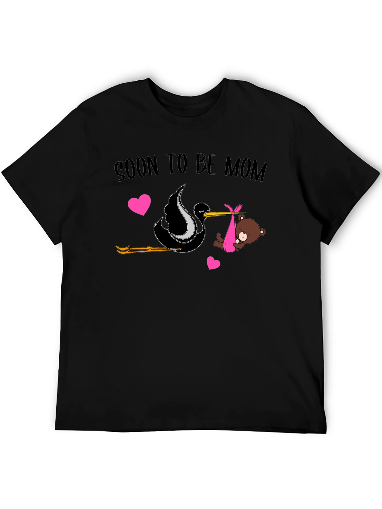Soon To Be Mom T-Shirt Stork Delivery