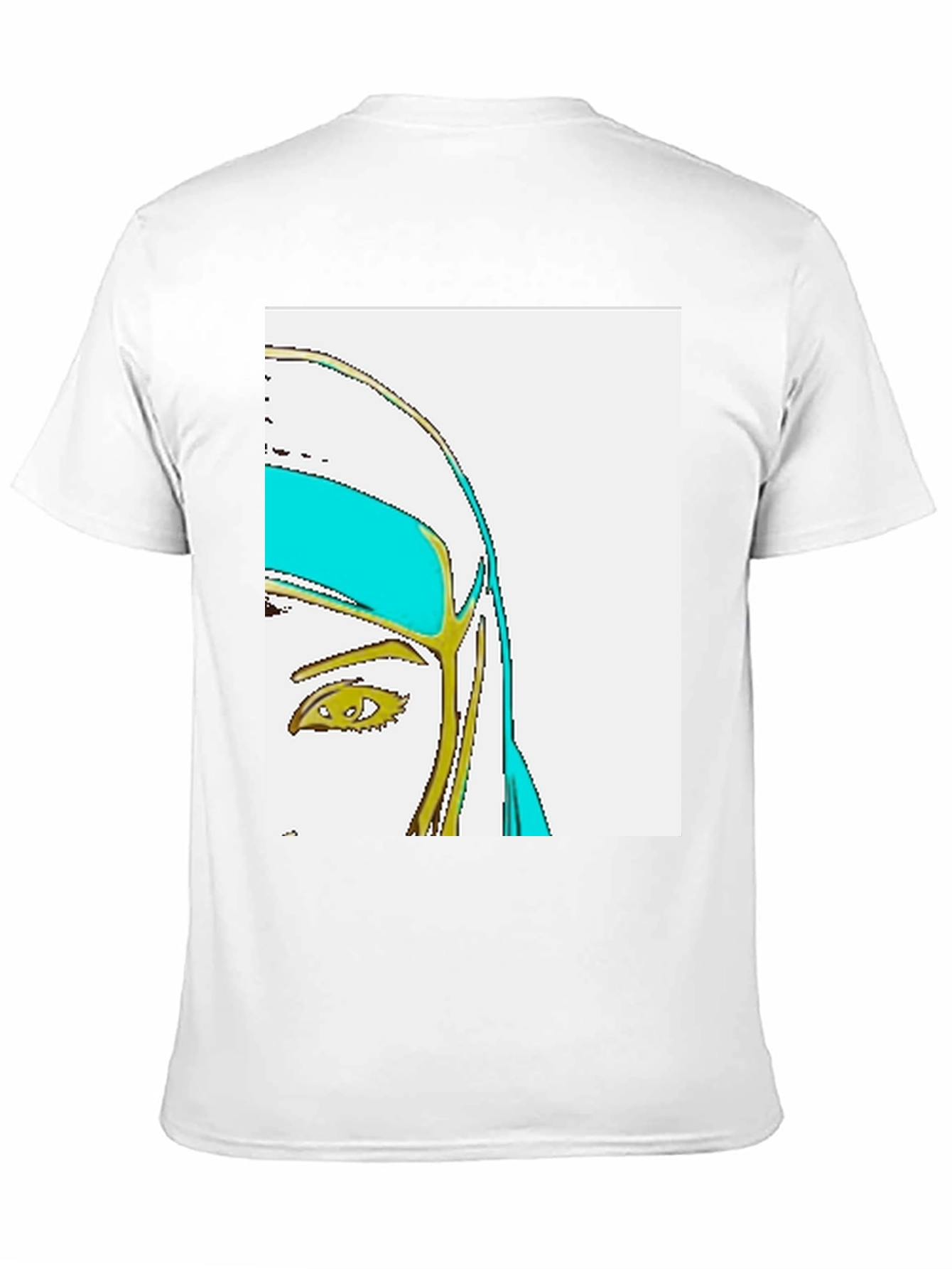 Abstract Virgin Mary Graphic Tee