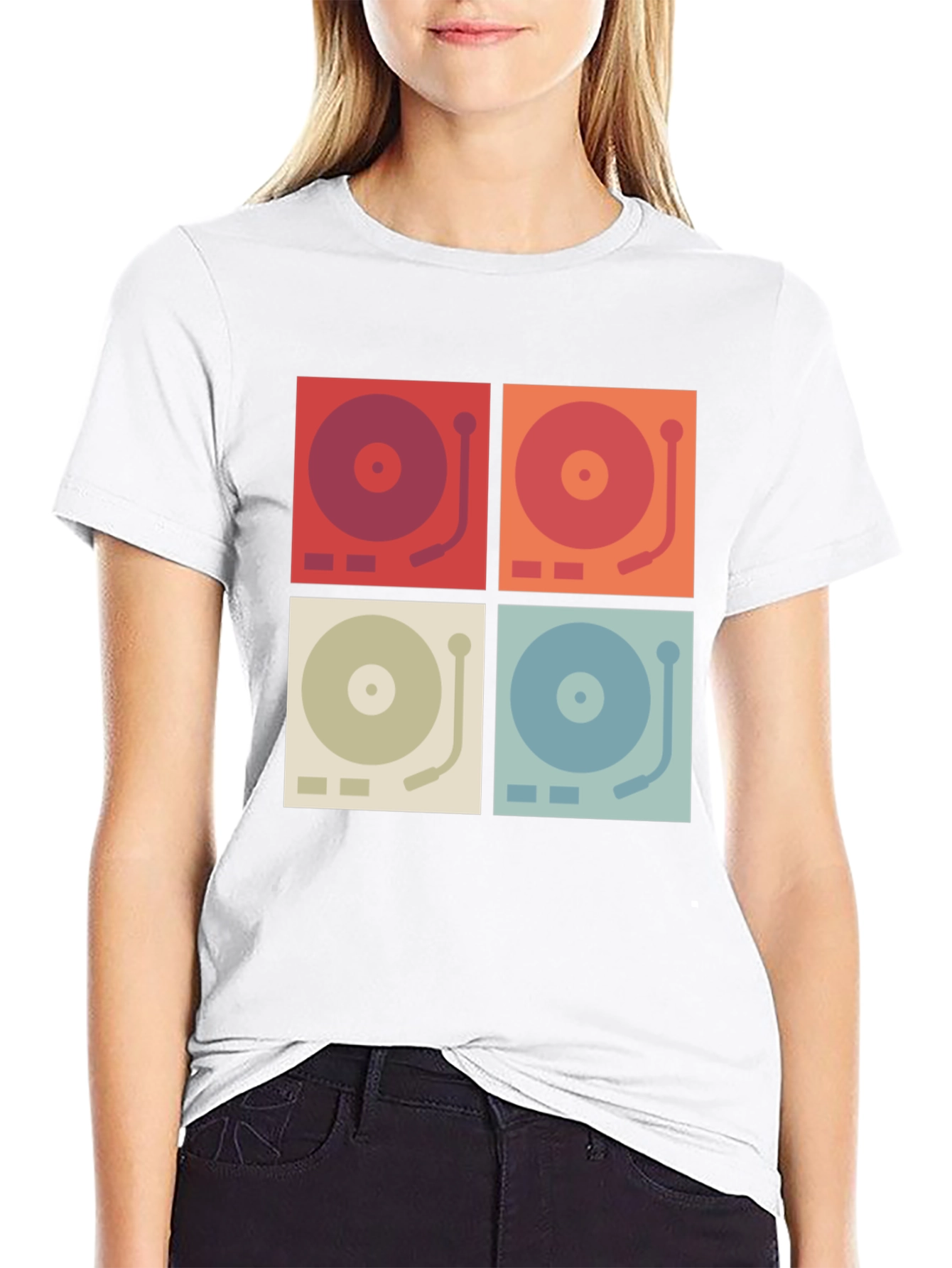 Retro Turntable Graphic Tee