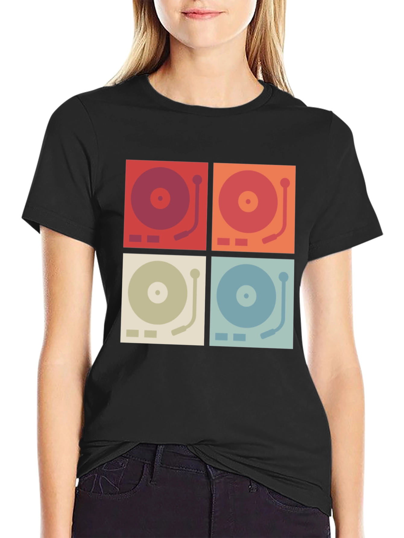 Retro Turntable Graphic Tee