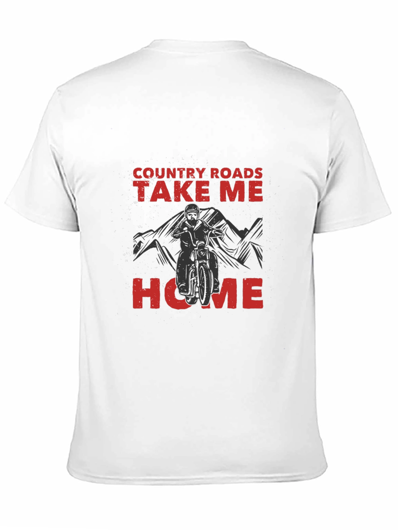 Country Roads Graphic Tee - Black
