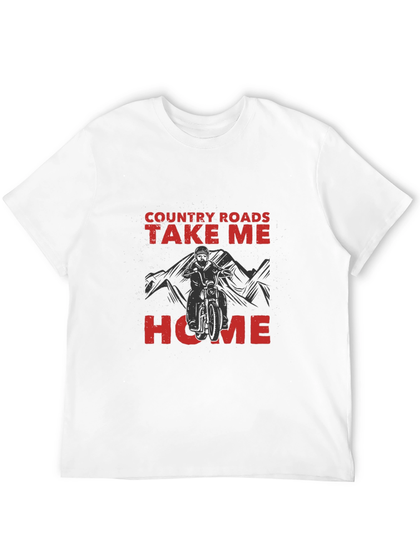 Country Roads Graphic Tee - Black