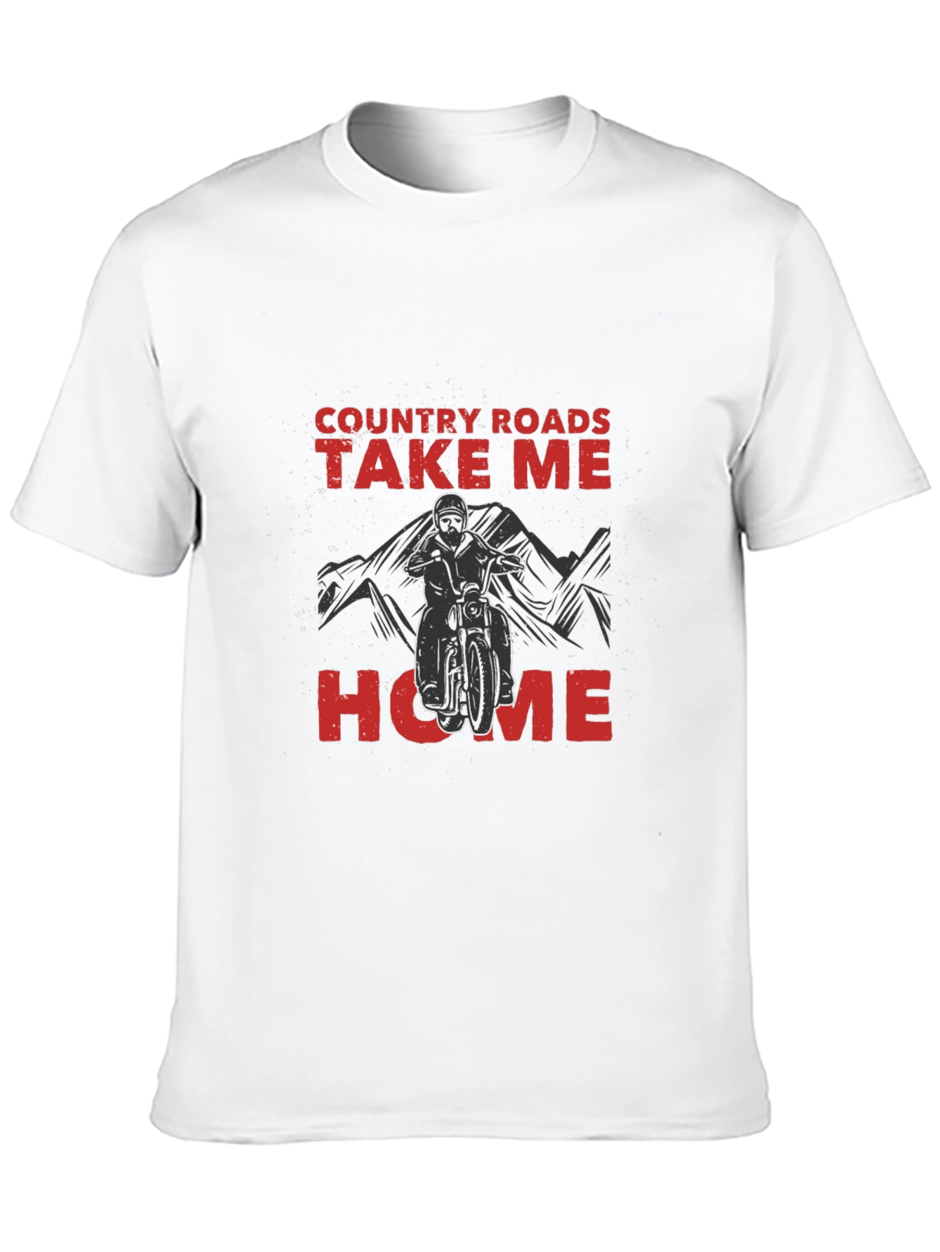 Country Roads Graphic Tee - Black