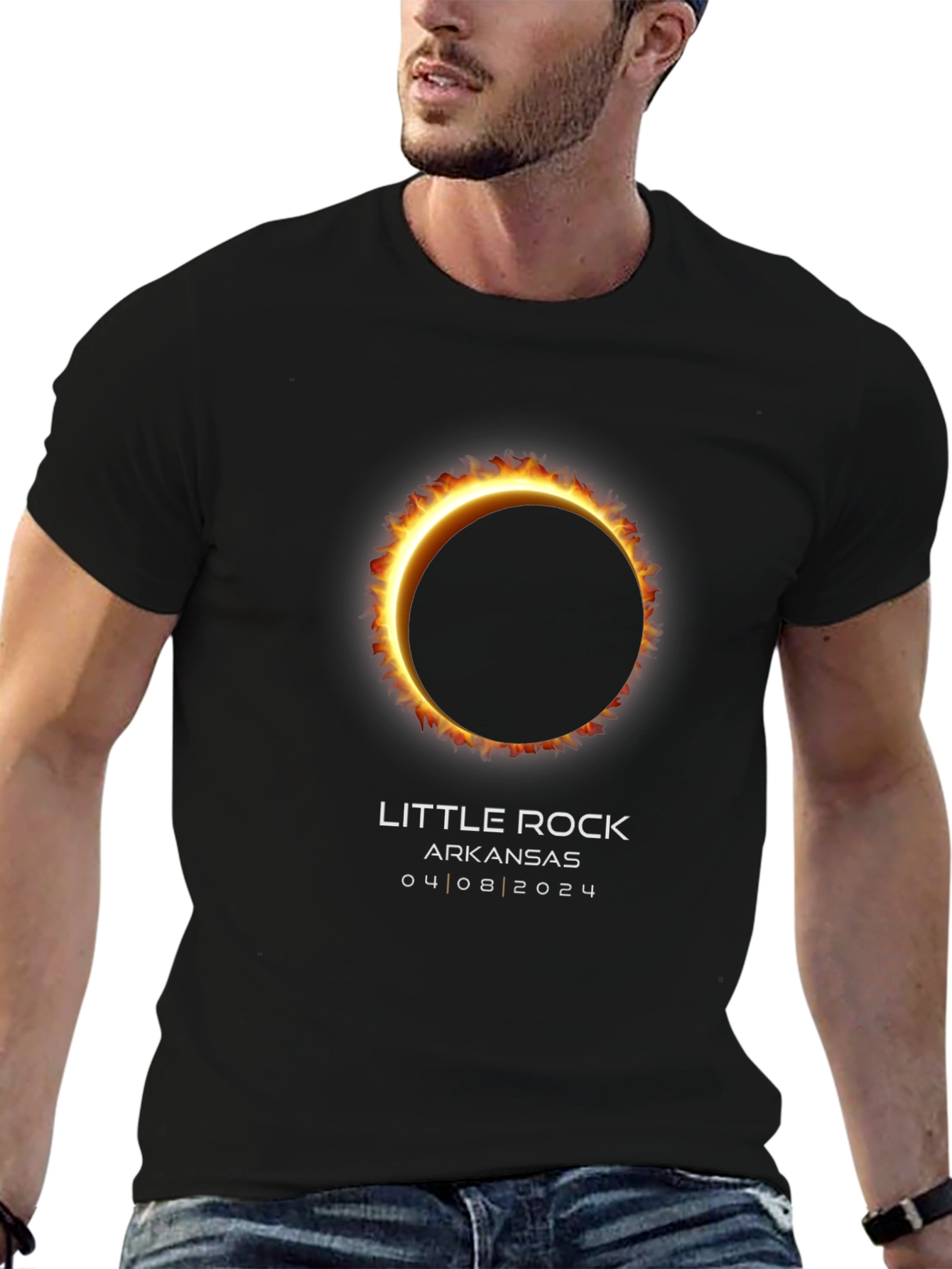 Little Rock Eclipse 2024 T-Shirt