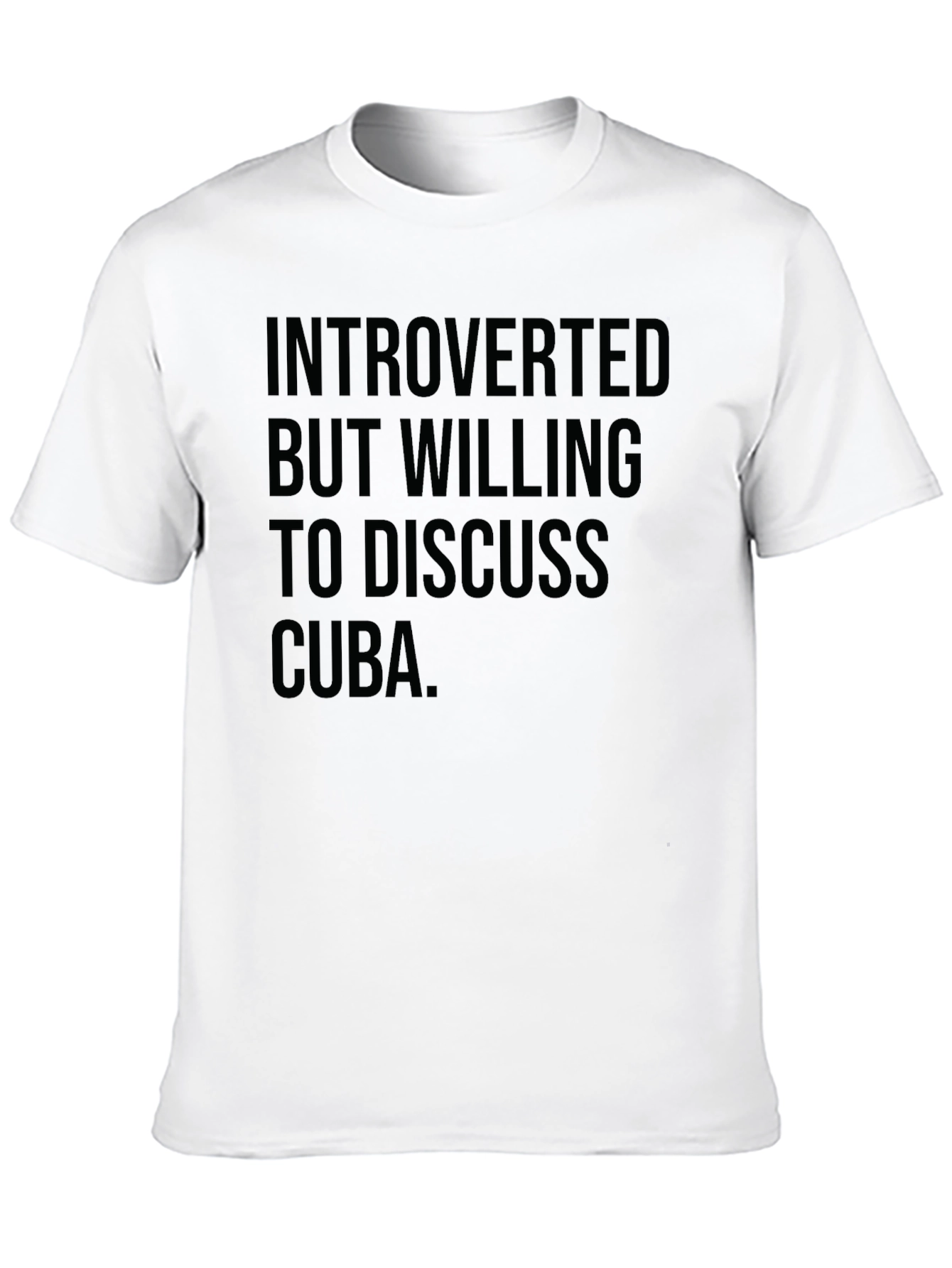 Introverted Cuba Enthusiast T-Shirt