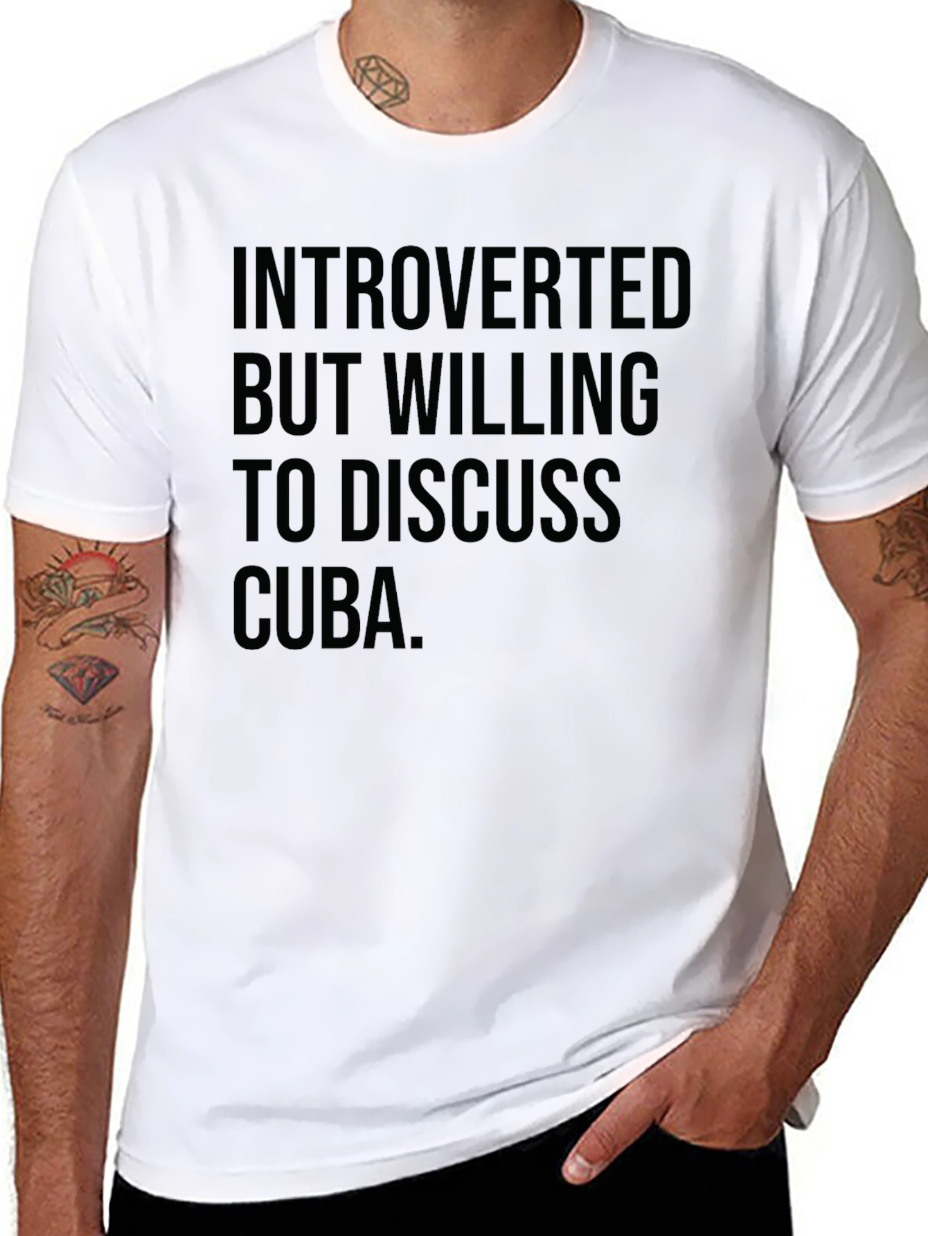 Introverted Cuba Enthusiast T-Shirt