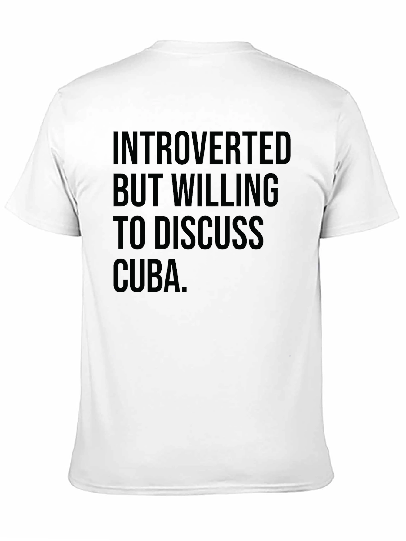 Introverted Cuba Enthusiast T-Shirt