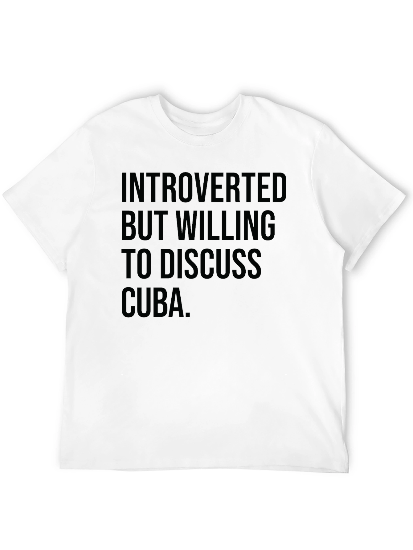 Introverted Cuba Enthusiast T-Shirt