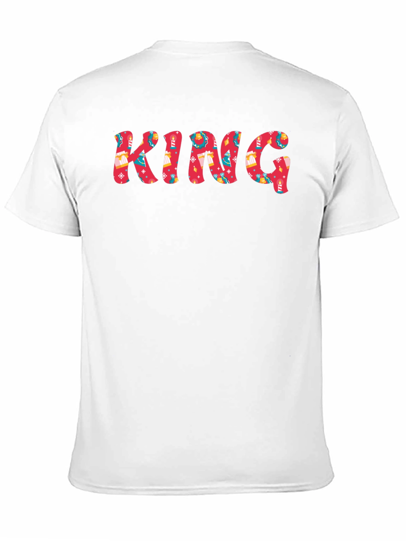 Holiday King Graphic Tee - Festive Christmas Design