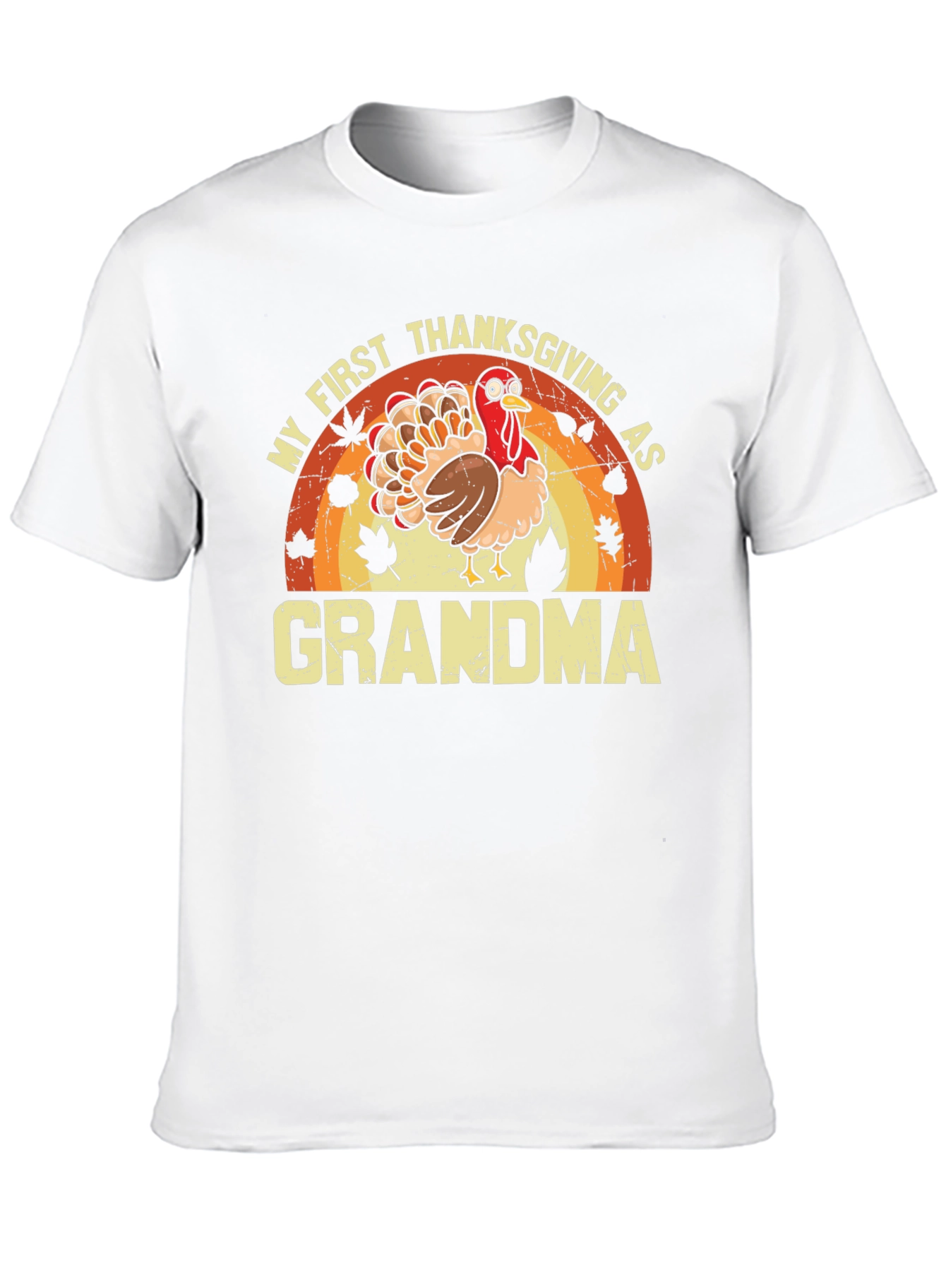 My First Thanksgiving As Grandma Turkey T-Shirt