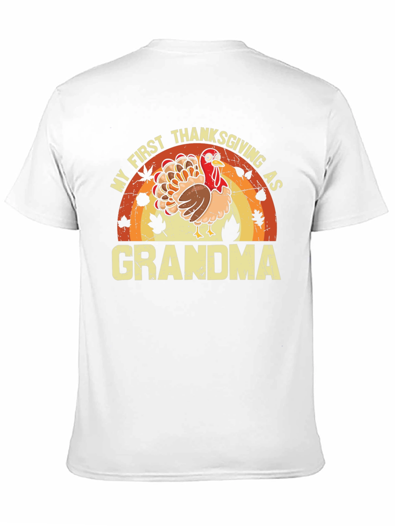 My First Thanksgiving As Grandma Turkey T-Shirt