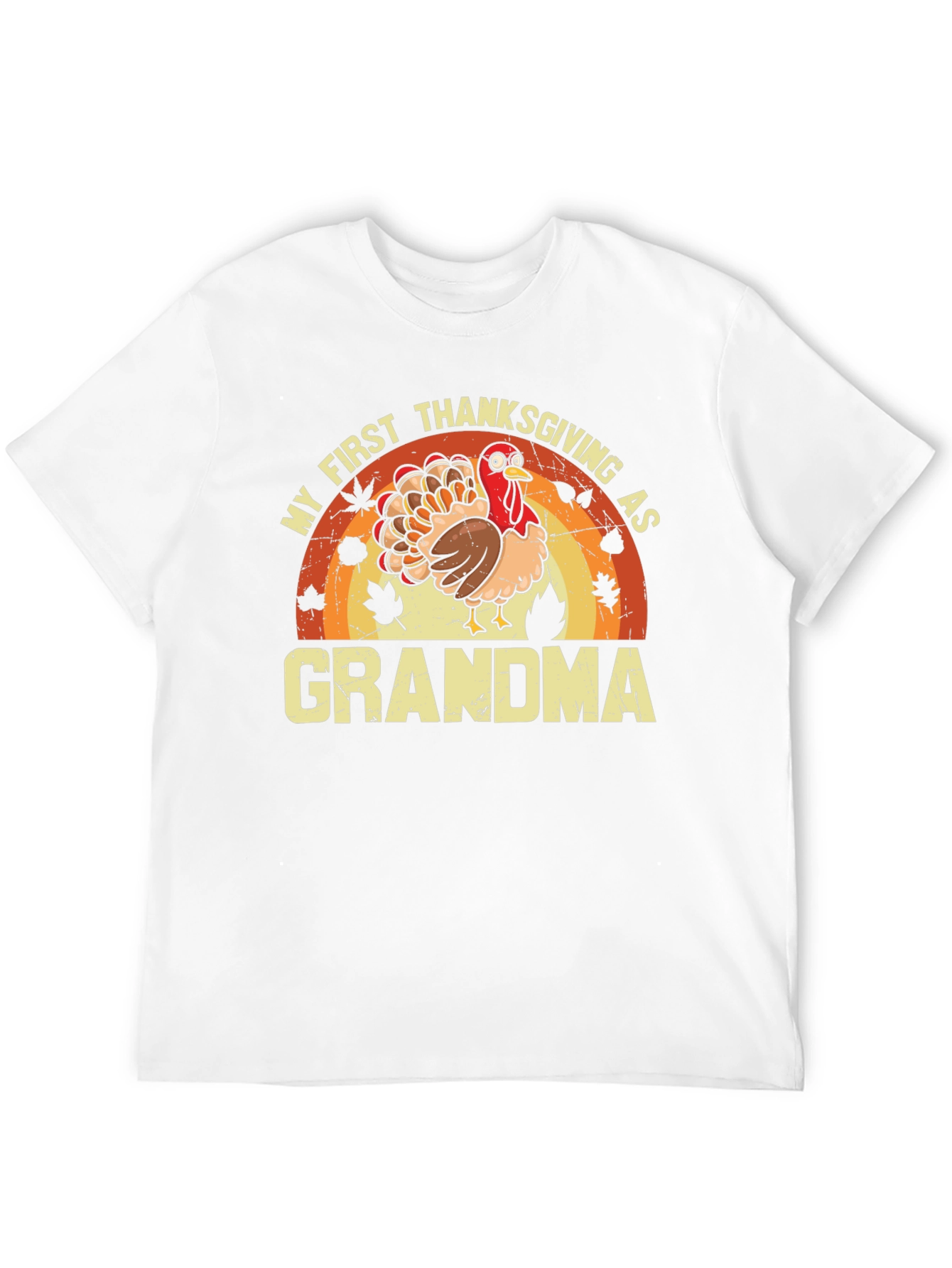 My First Thanksgiving As Grandma Turkey T-Shirt