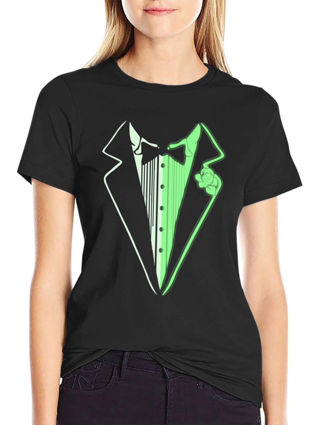 Tuxedo T-Shirt - Novelty Formal Wear Tee