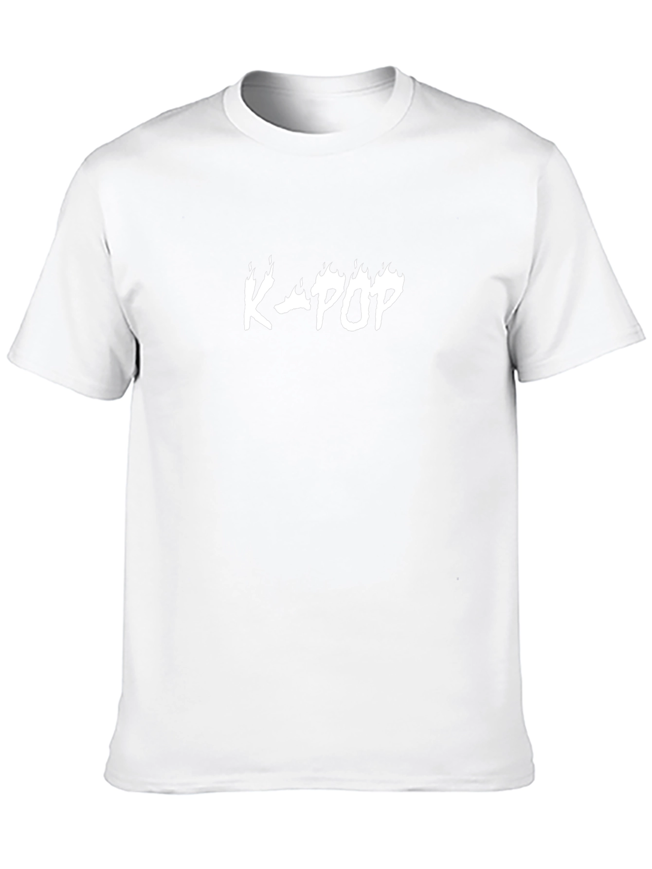 K-Pop Flame Graphic Tee