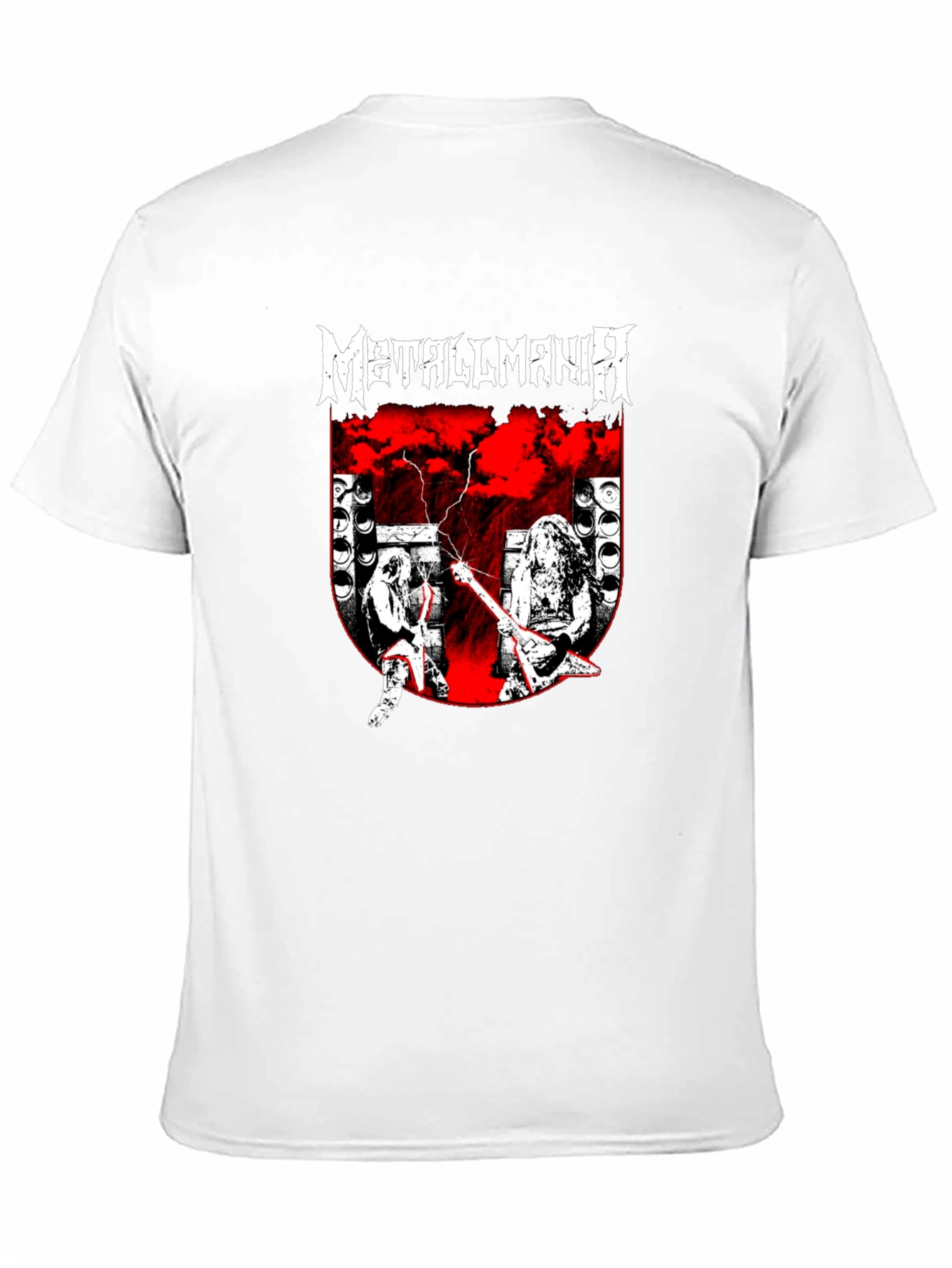 Metallmania Band Tee - Black Heavy Metal Concert T-Shirt