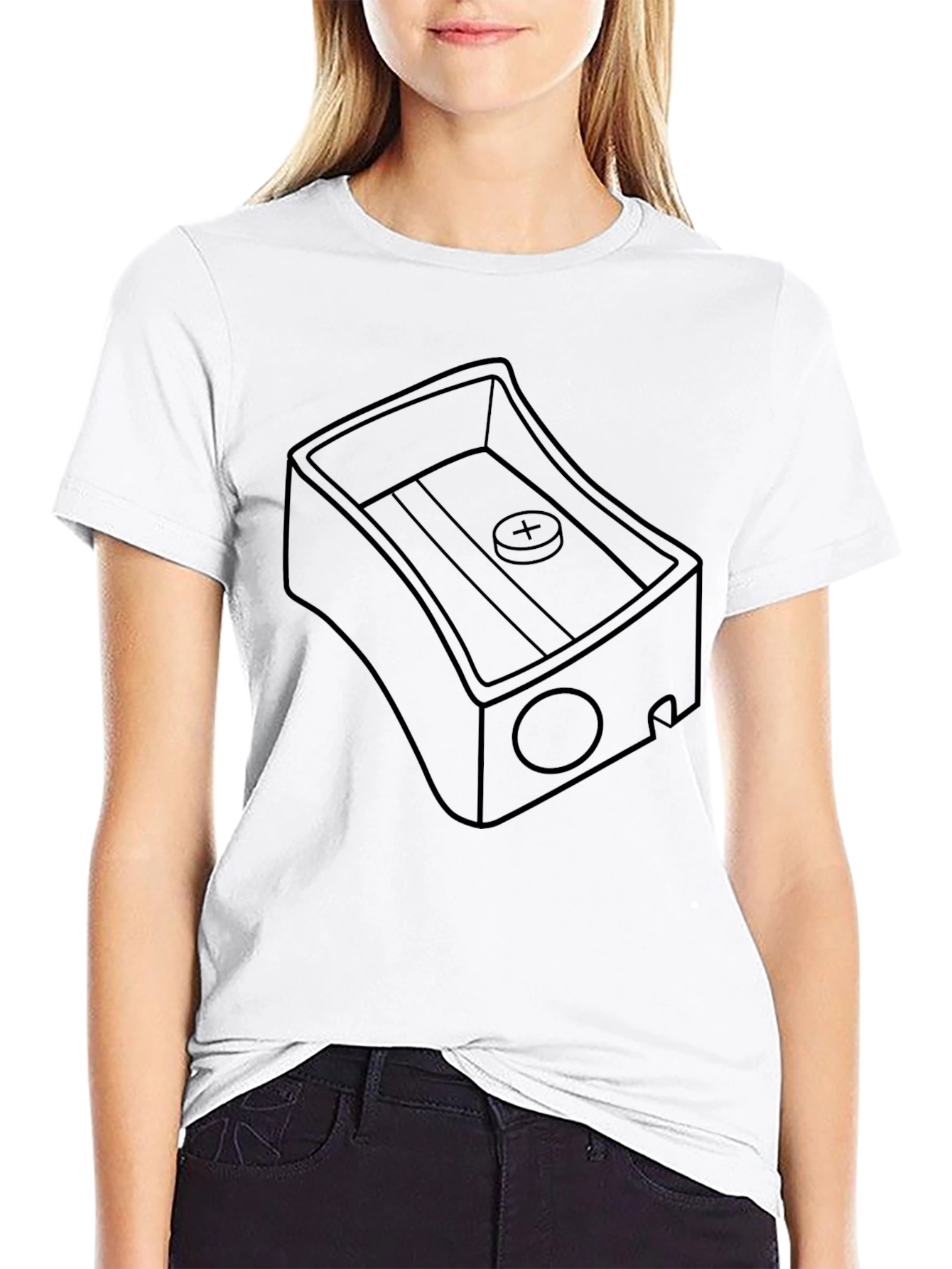 Pencil Sharpener Graphic T-Shirt