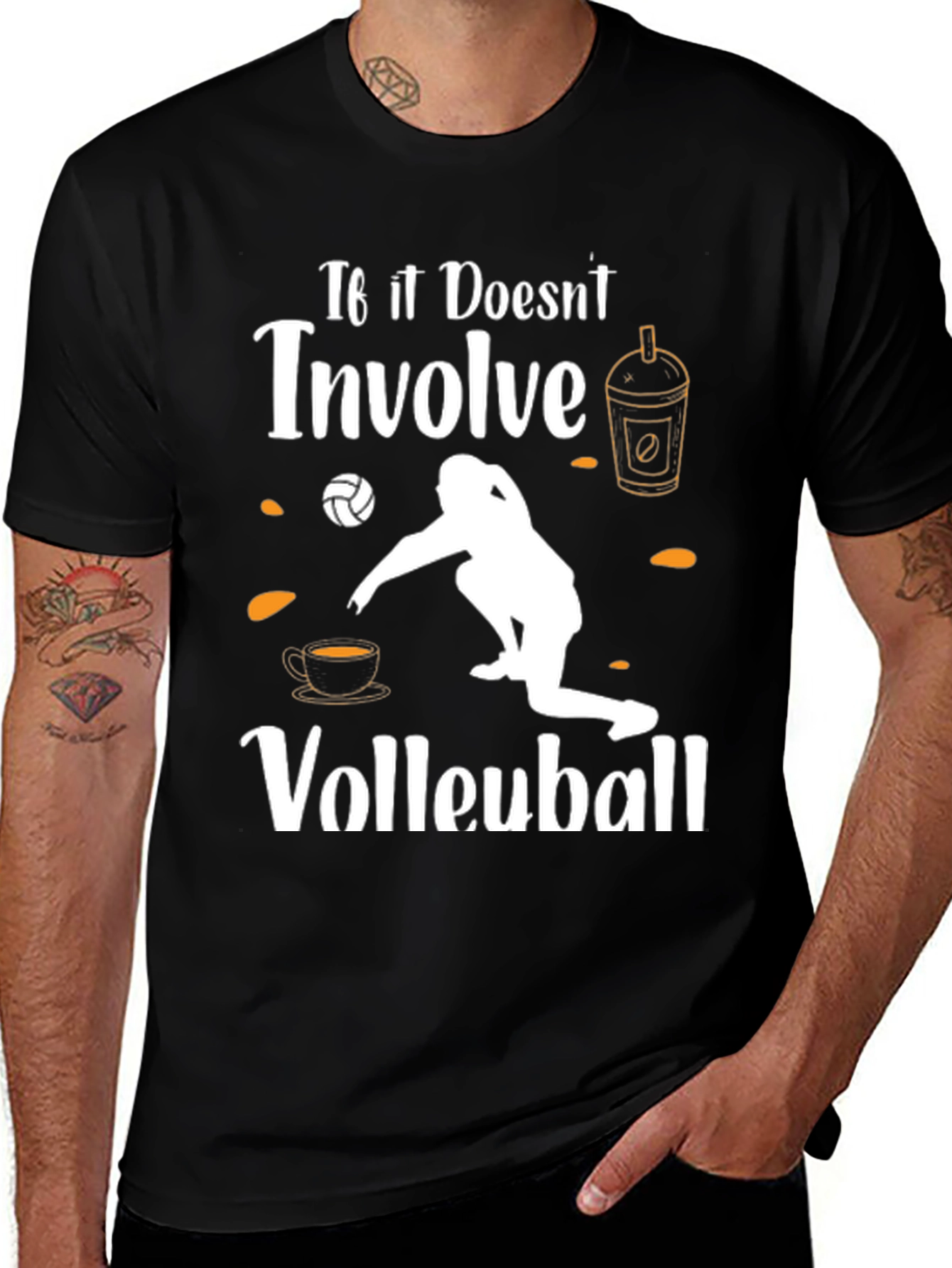 Volleyball and Coffee T-Shirt