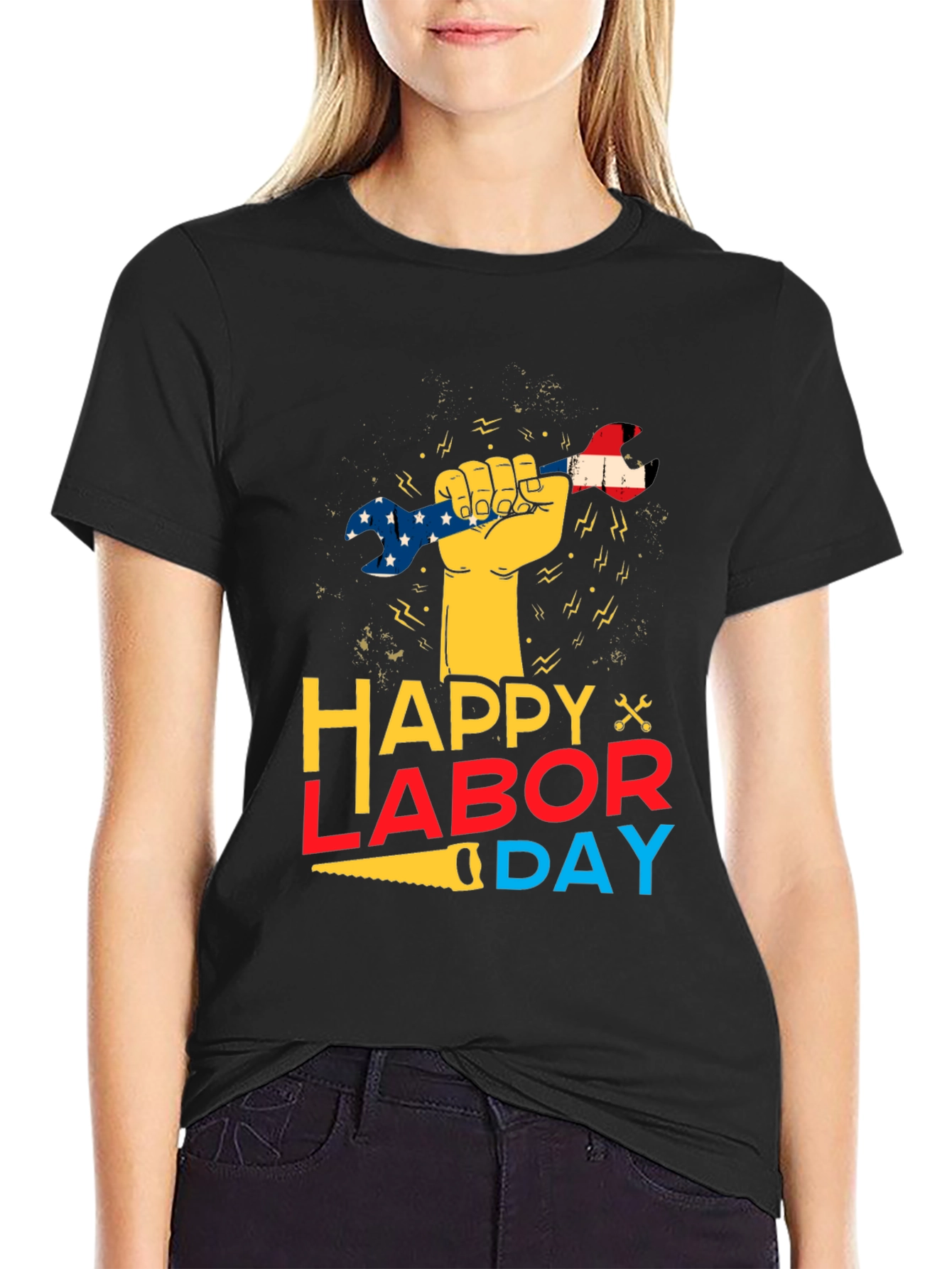 Happy Labor Day Graphic T-Shirt