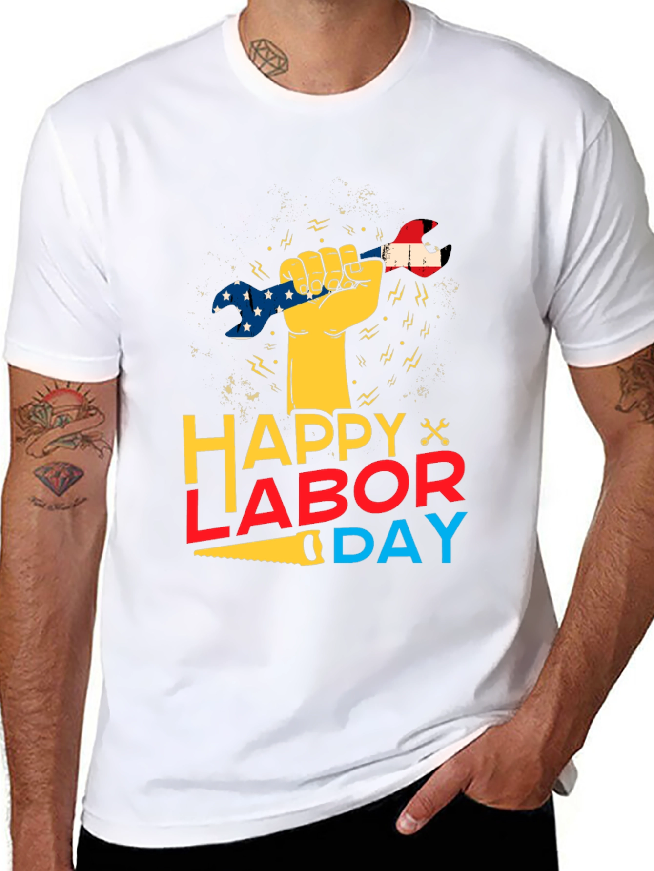 Happy Labor Day Graphic T-Shirt