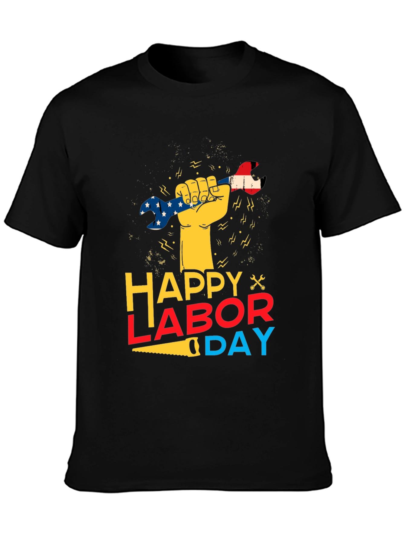 Happy Labor Day Graphic T-Shirt