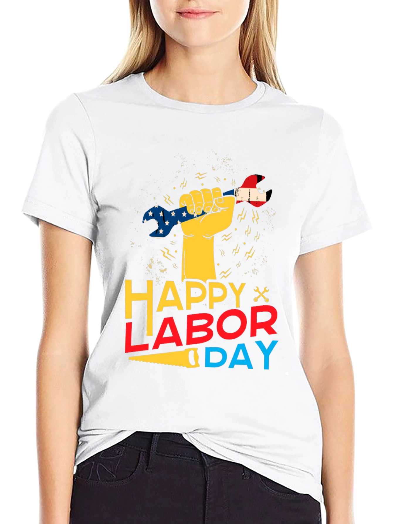 Happy Labor Day Graphic T-Shirt