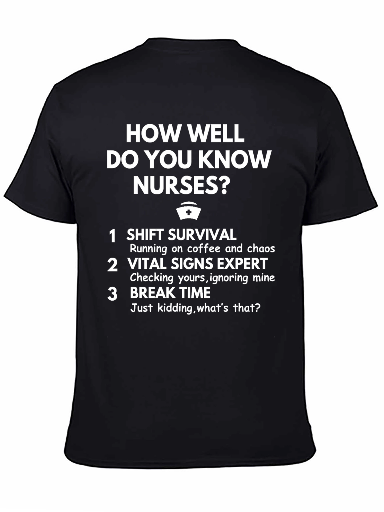 Funny Nurse T-Shirt: How Well Do You Know Nurses?