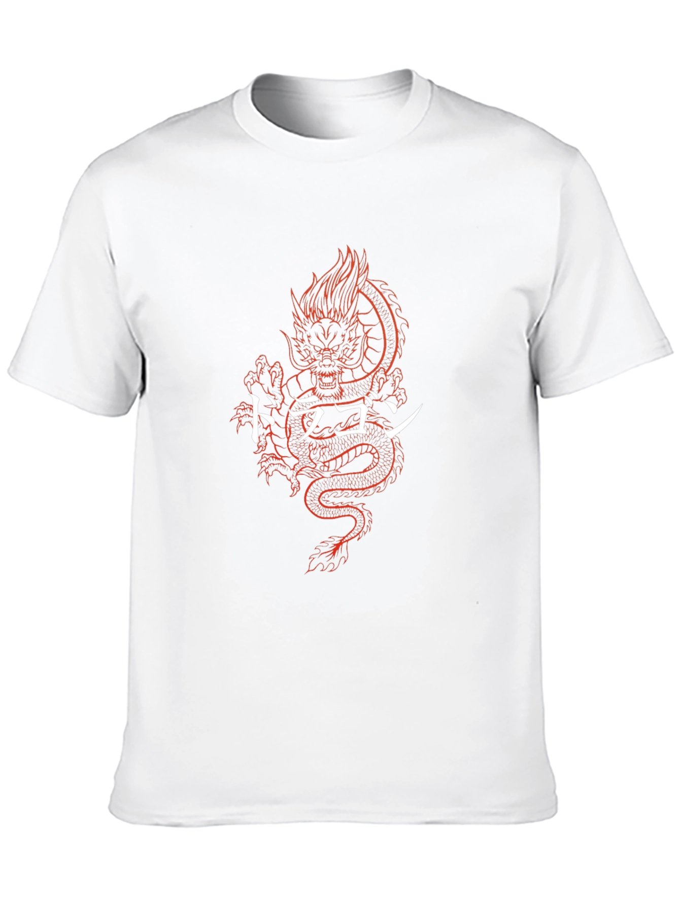 Dragon Graphic Tee - Japanese Style