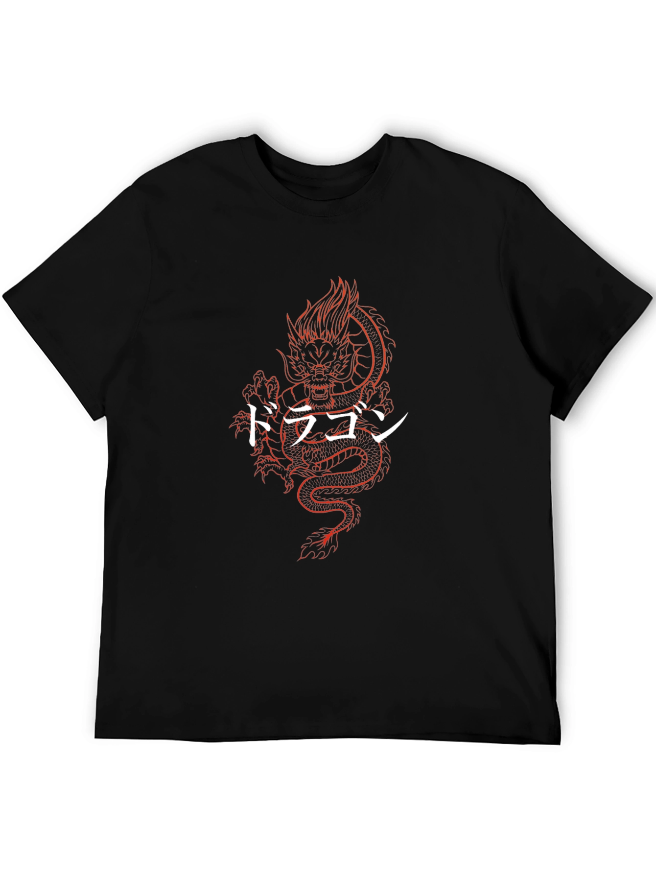 Dragon Graphic Tee - Japanese Style