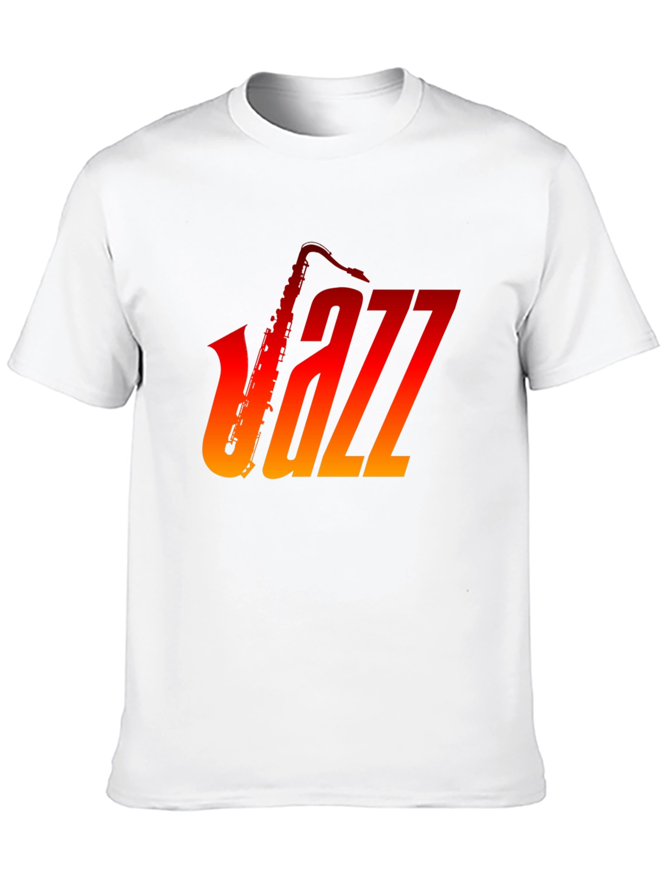 Jazz Saxophone Graphic T-Shirt - Music Lover Tee