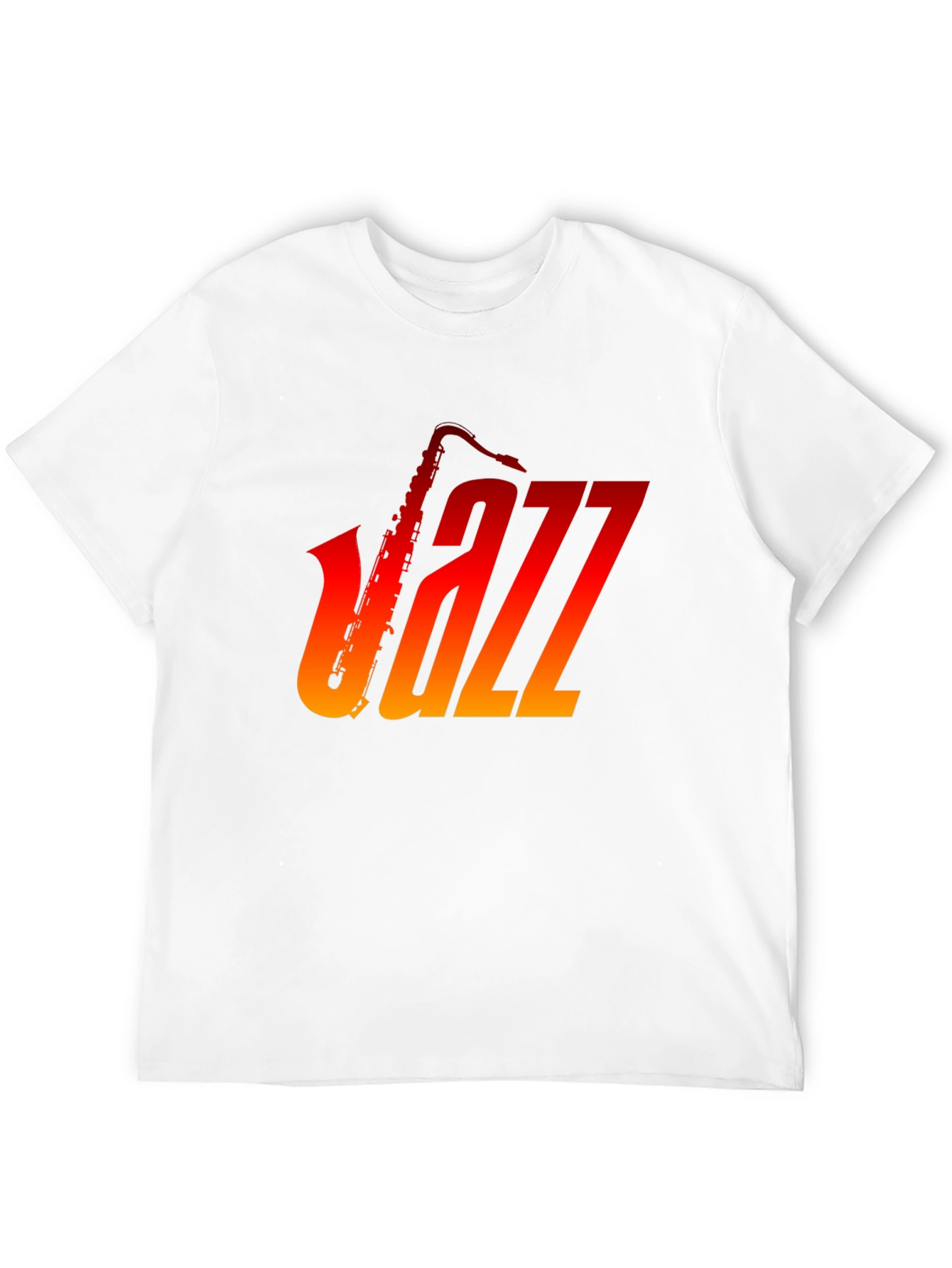 Jazz Saxophone Graphic T-Shirt - Music Lover Tee