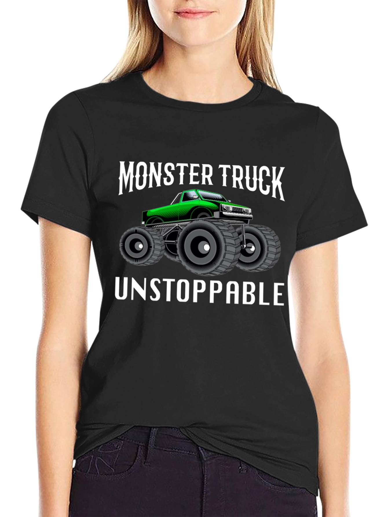 Monster Truck Unstoppable Graphic Tee