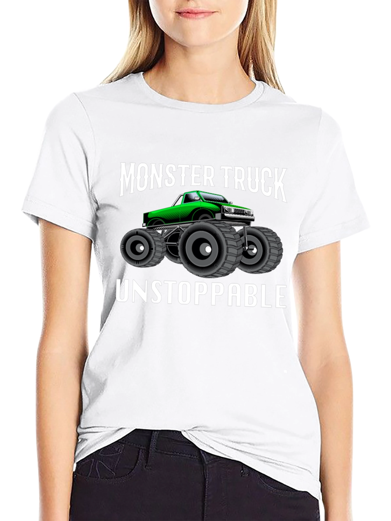 Monster Truck Unstoppable Graphic Tee