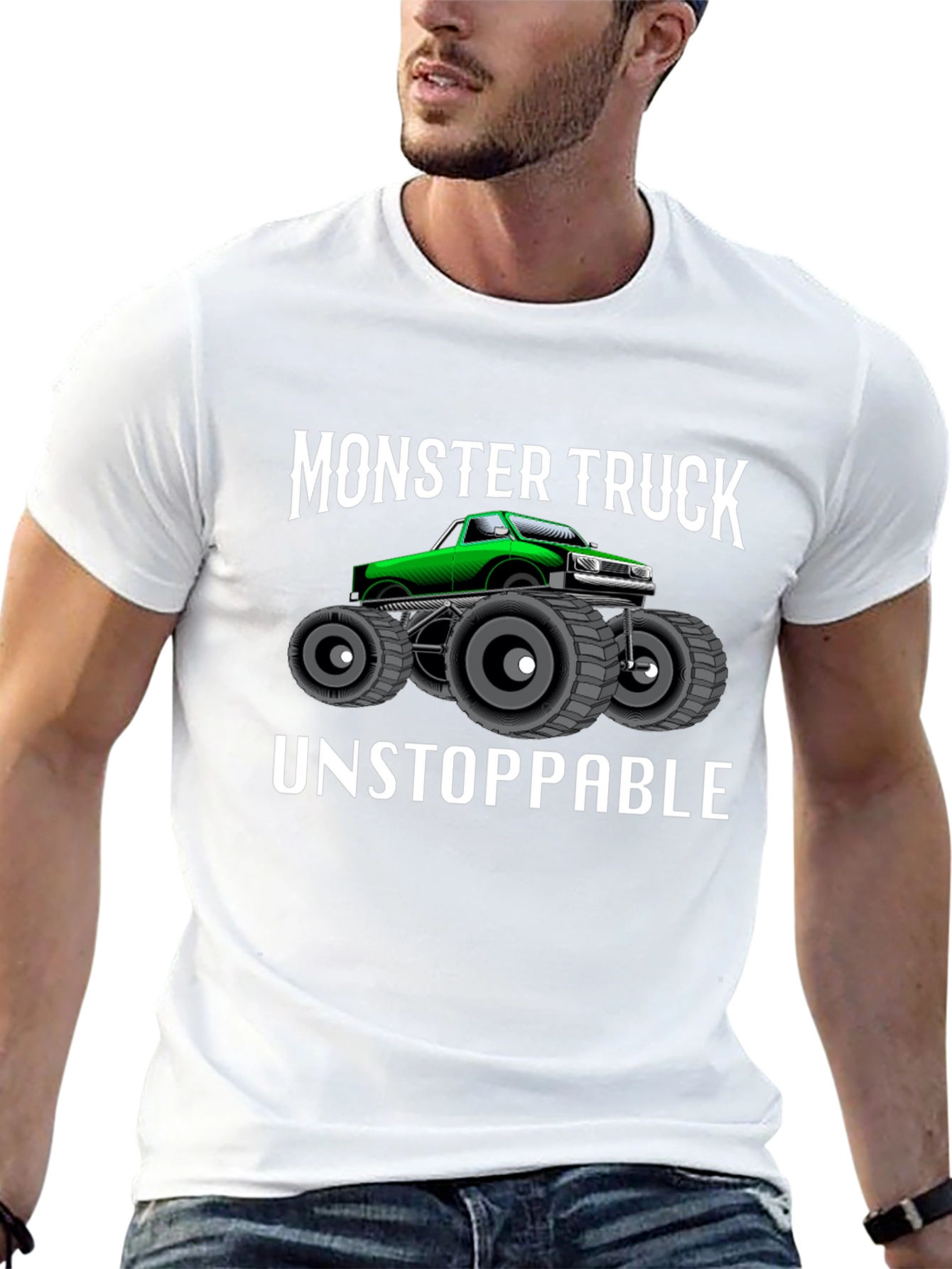 Monster Truck Unstoppable Graphic Tee