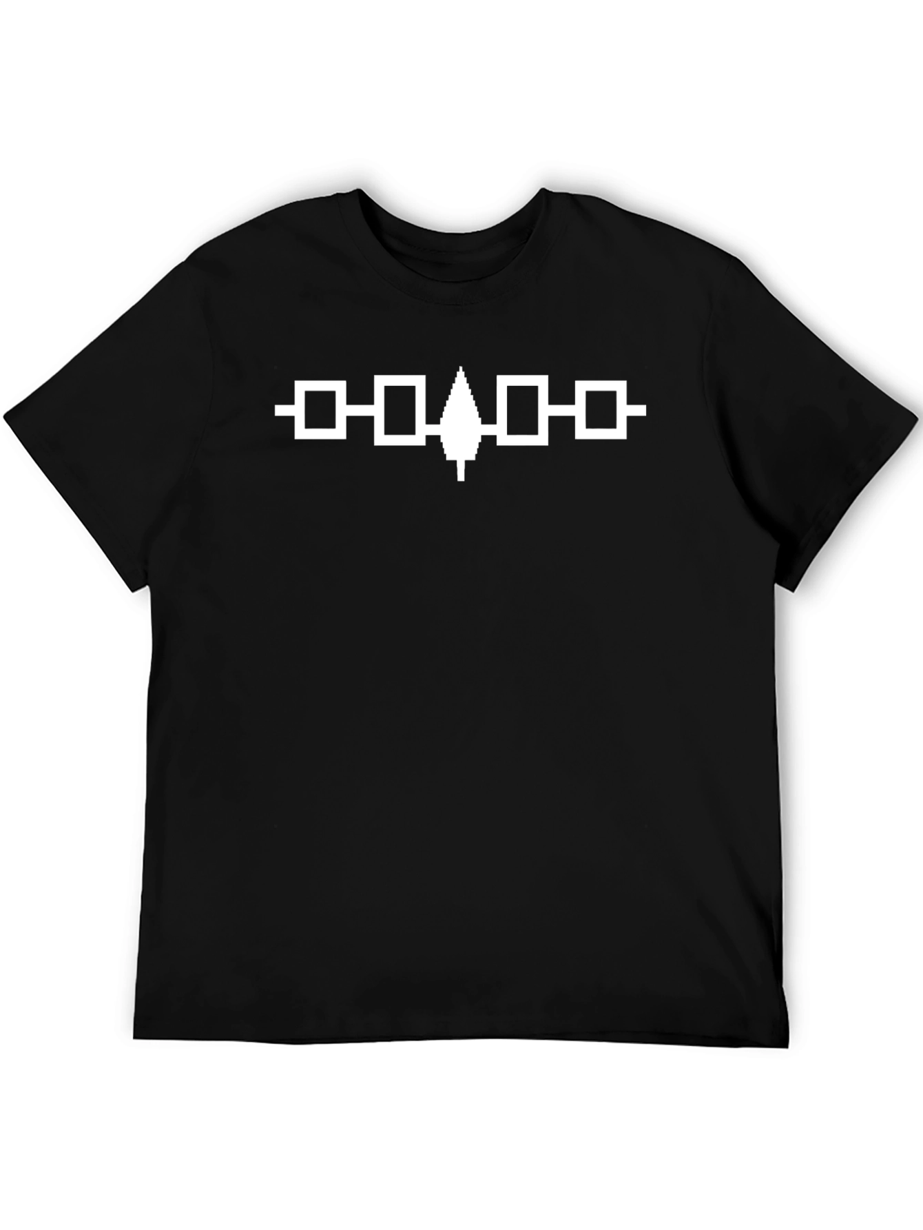 Native American Clan Symbol T-Shirt - Black