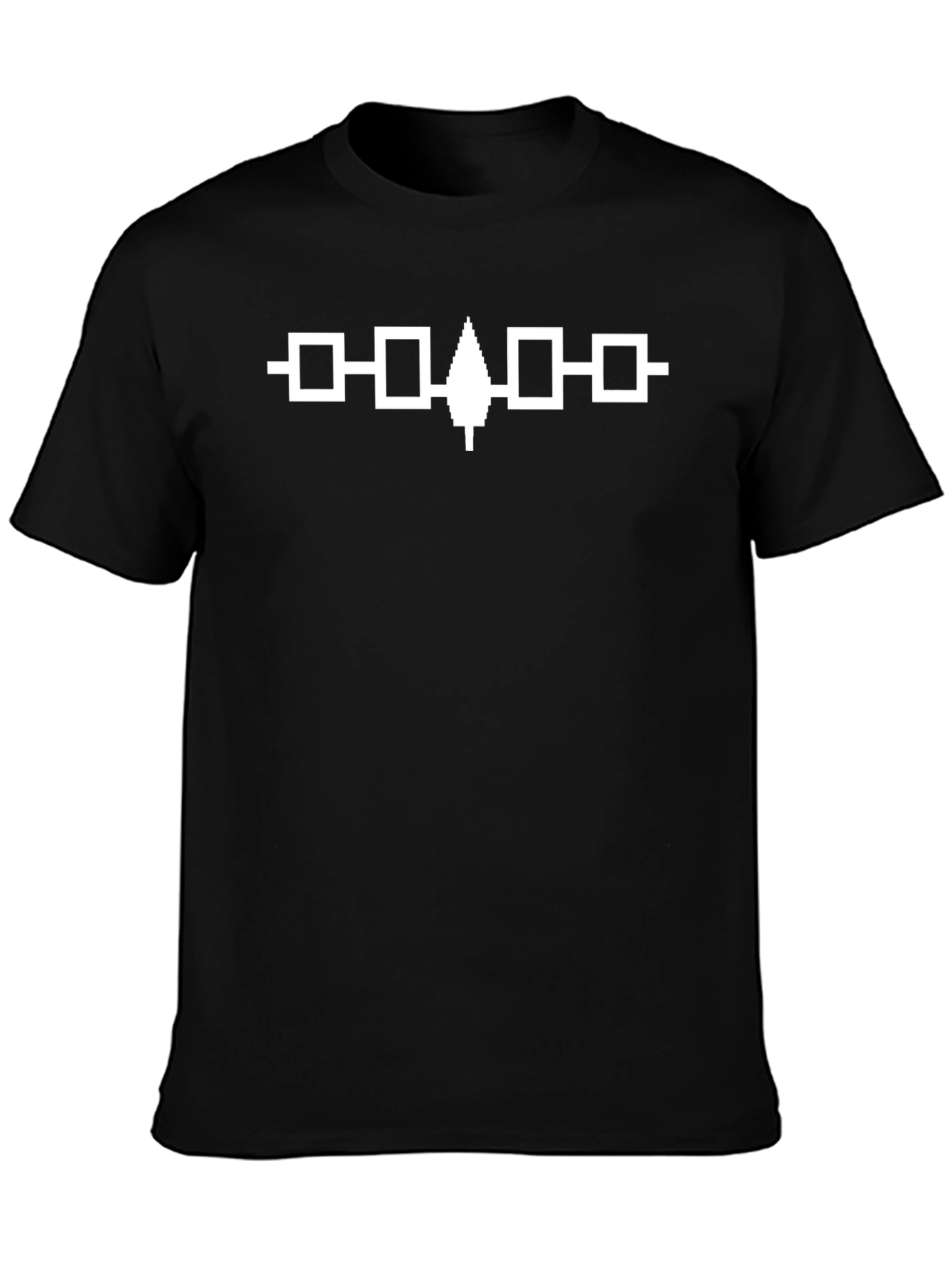 Native American Clan Symbol T-Shirt - Black