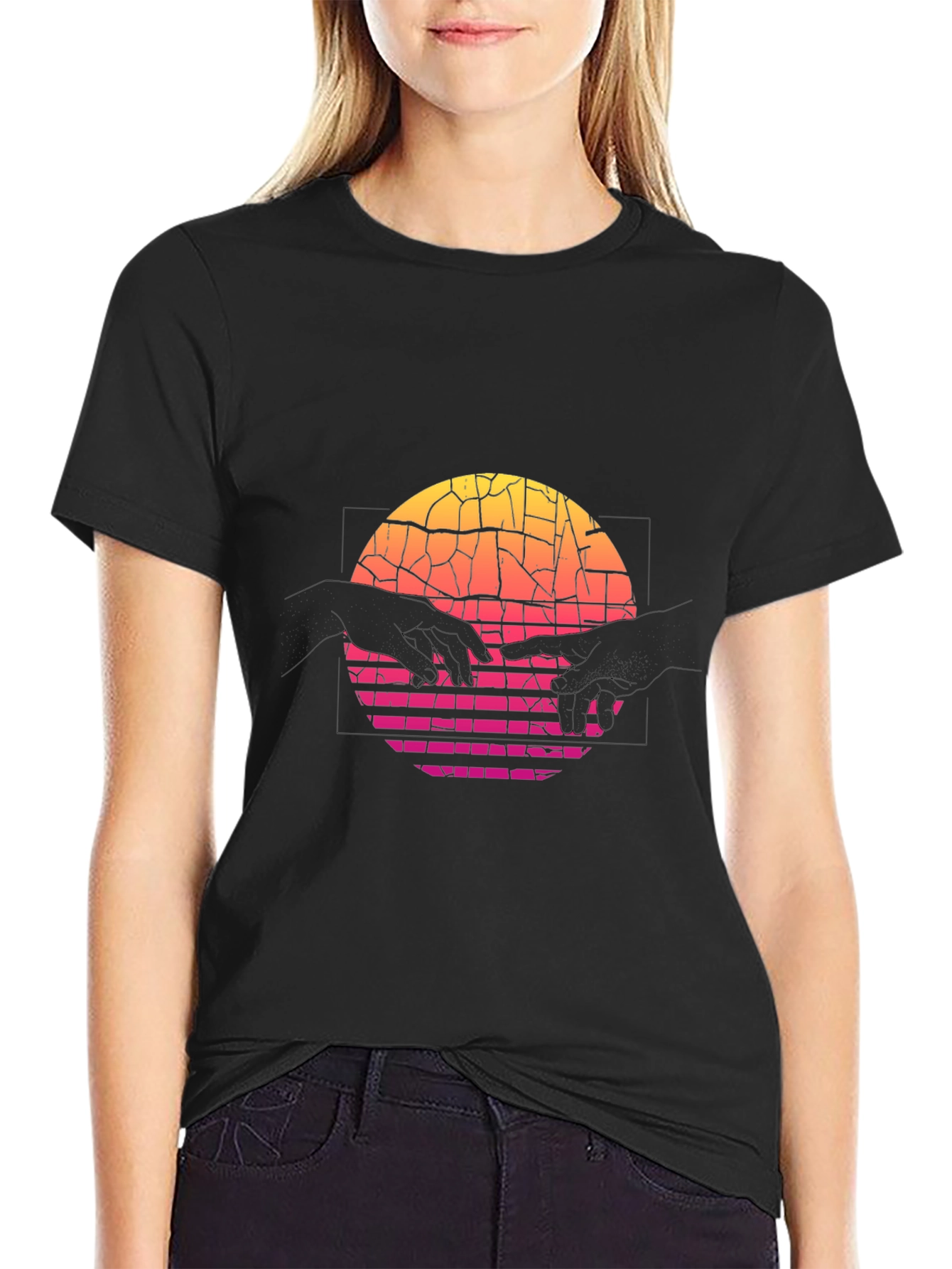 Retro Creation of Adam T-Shirt