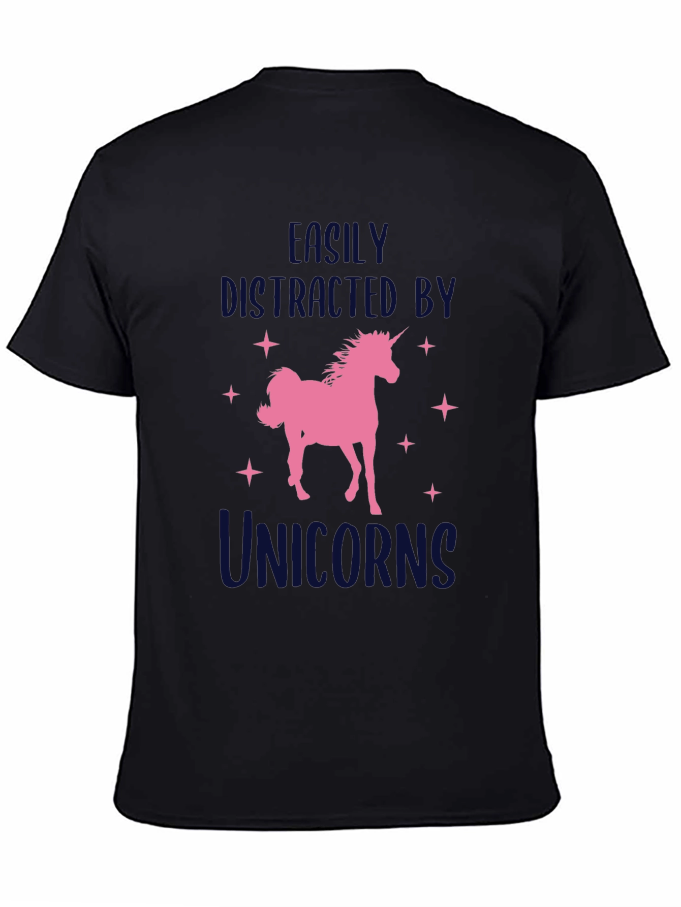 Unicorn Lover T-Shirt - Easily Distracted