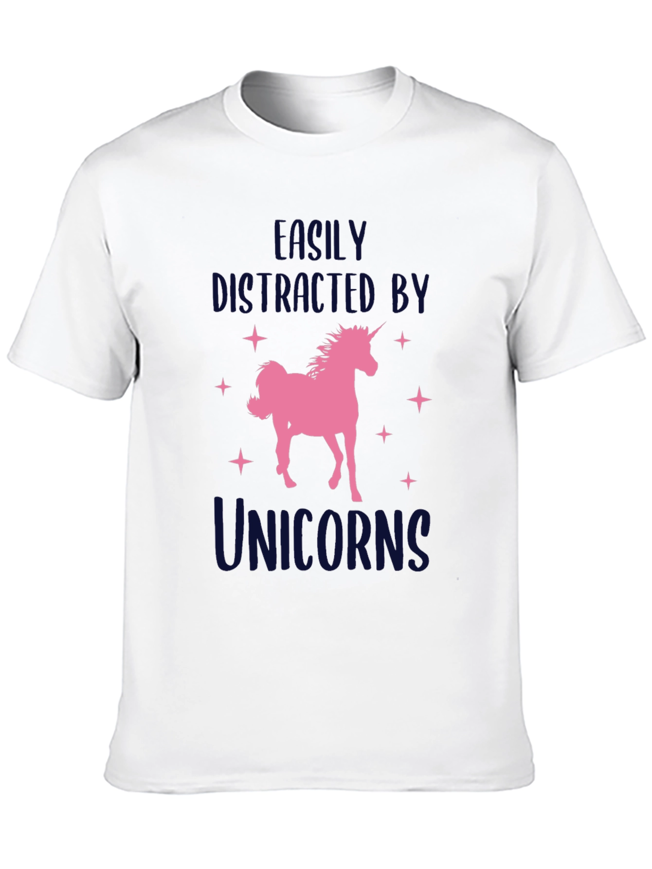 Unicorn Lover T-Shirt - Easily Distracted