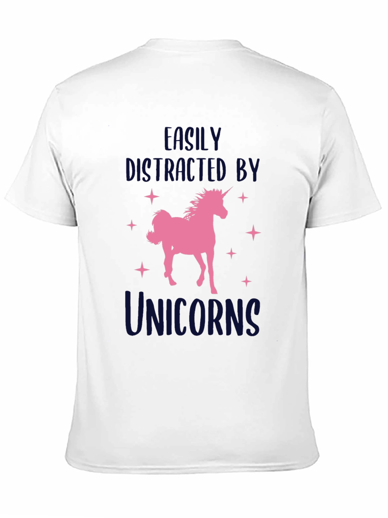 Unicorn Lover T-Shirt - Easily Distracted