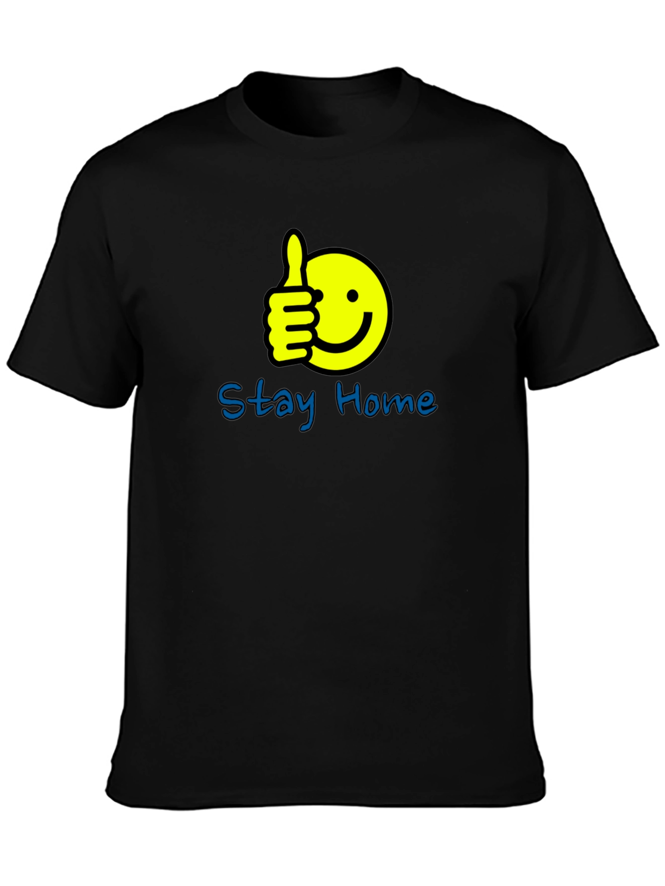 Stay Home T-Shirt - Thumbs Up Emoji