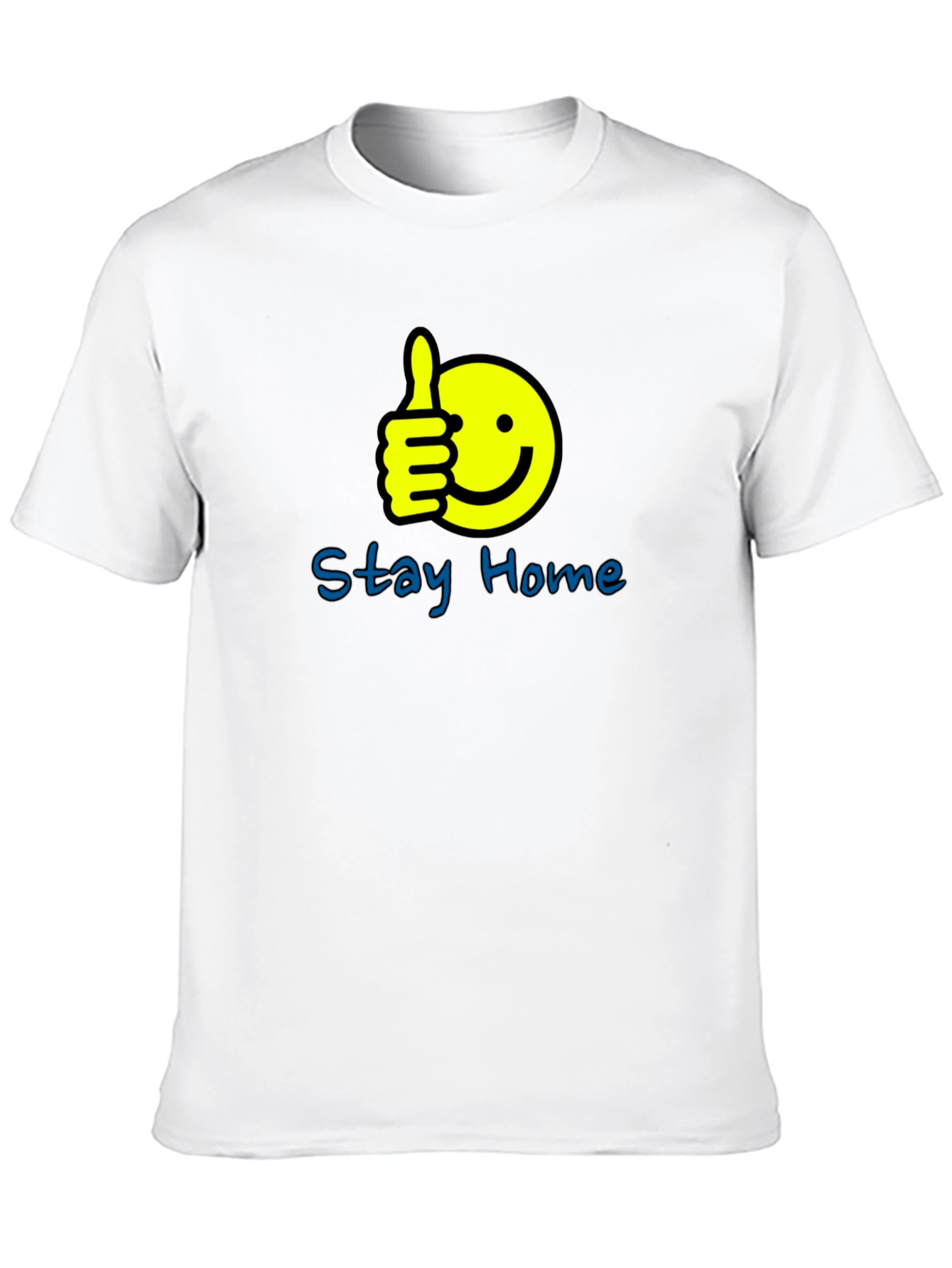 Stay Home T-Shirt - Thumbs Up Emoji