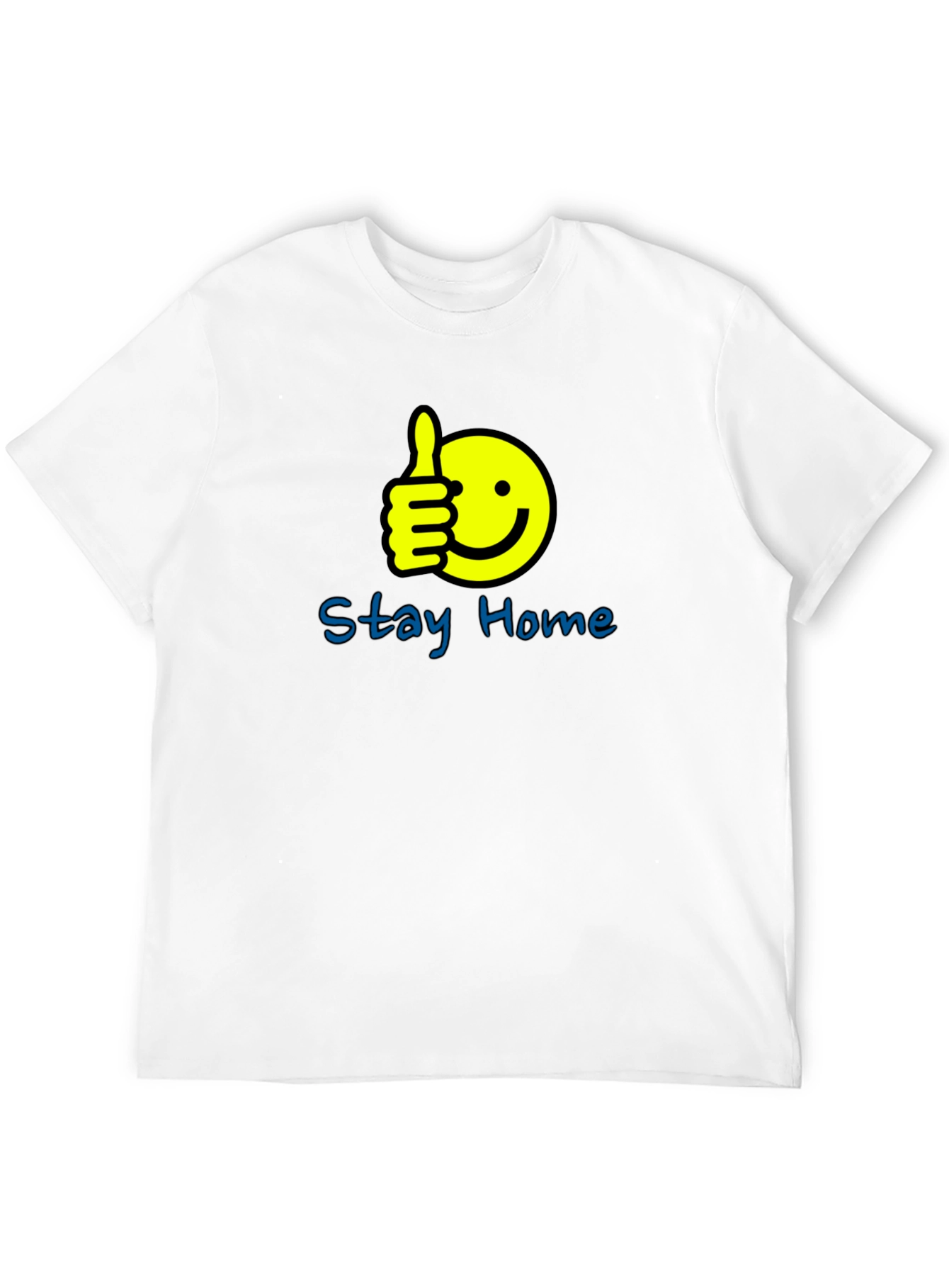 Stay Home T-Shirt - Thumbs Up Emoji