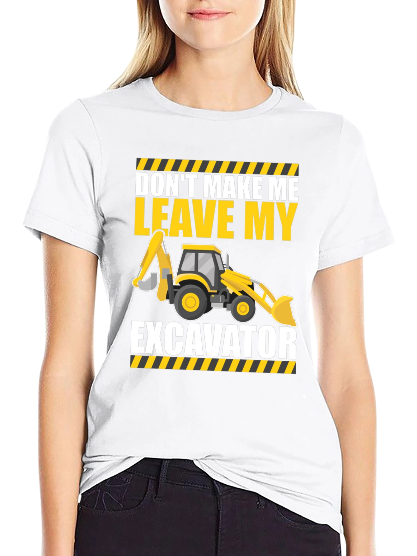 Dont Make Me Leave My Excavator T-Shirt