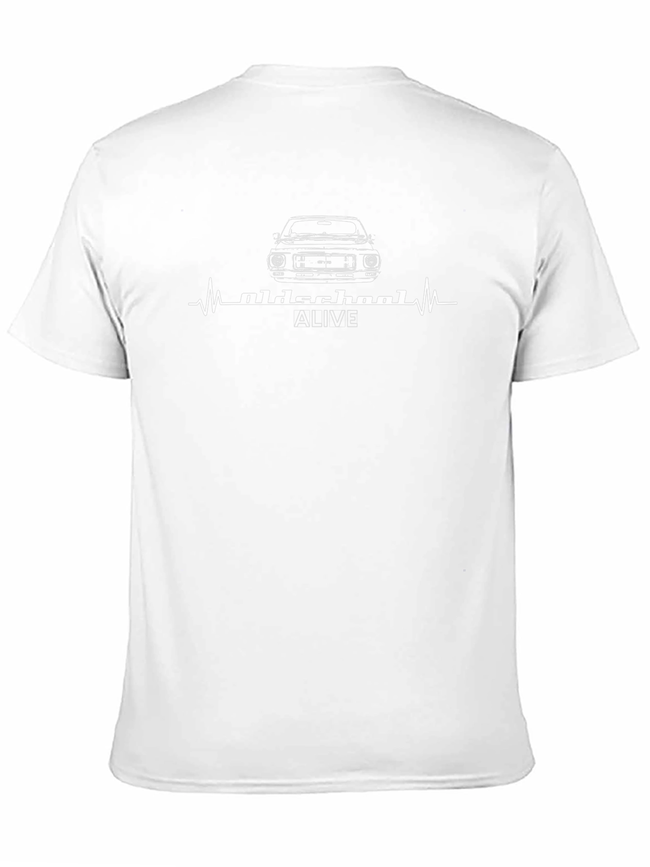 Oldschool Alive Graphic Tee - Black