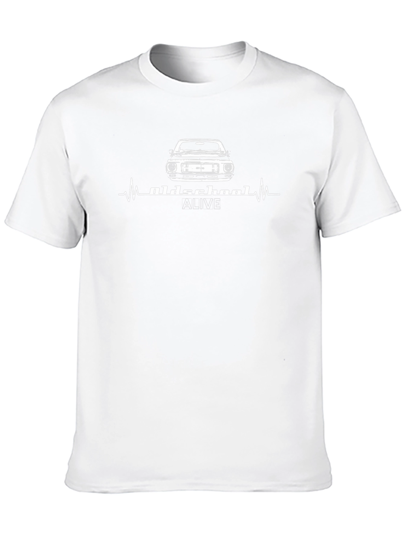 Oldschool Alive Graphic Tee - Black