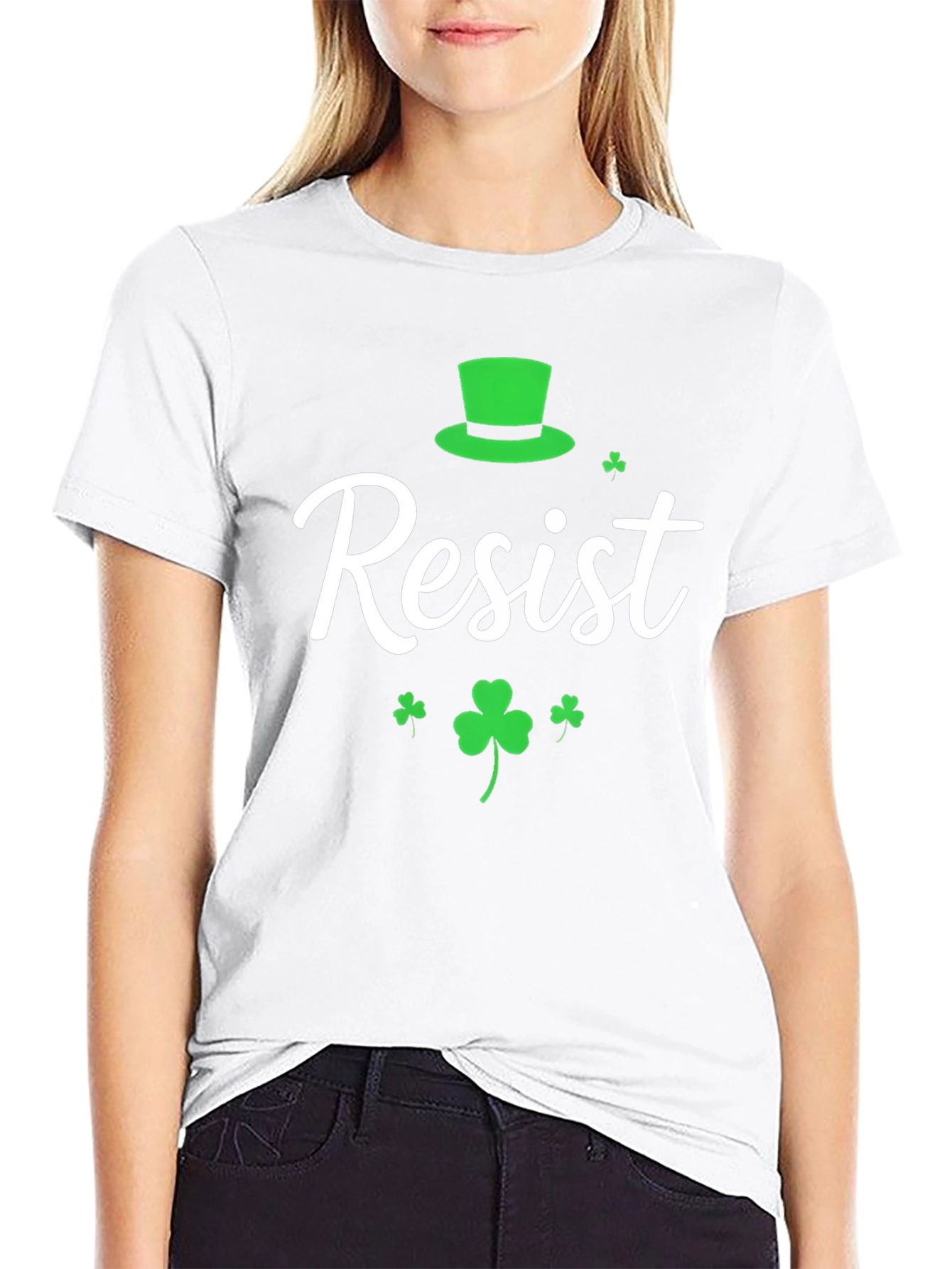 Resist St. Patricks Day Graphic Tee