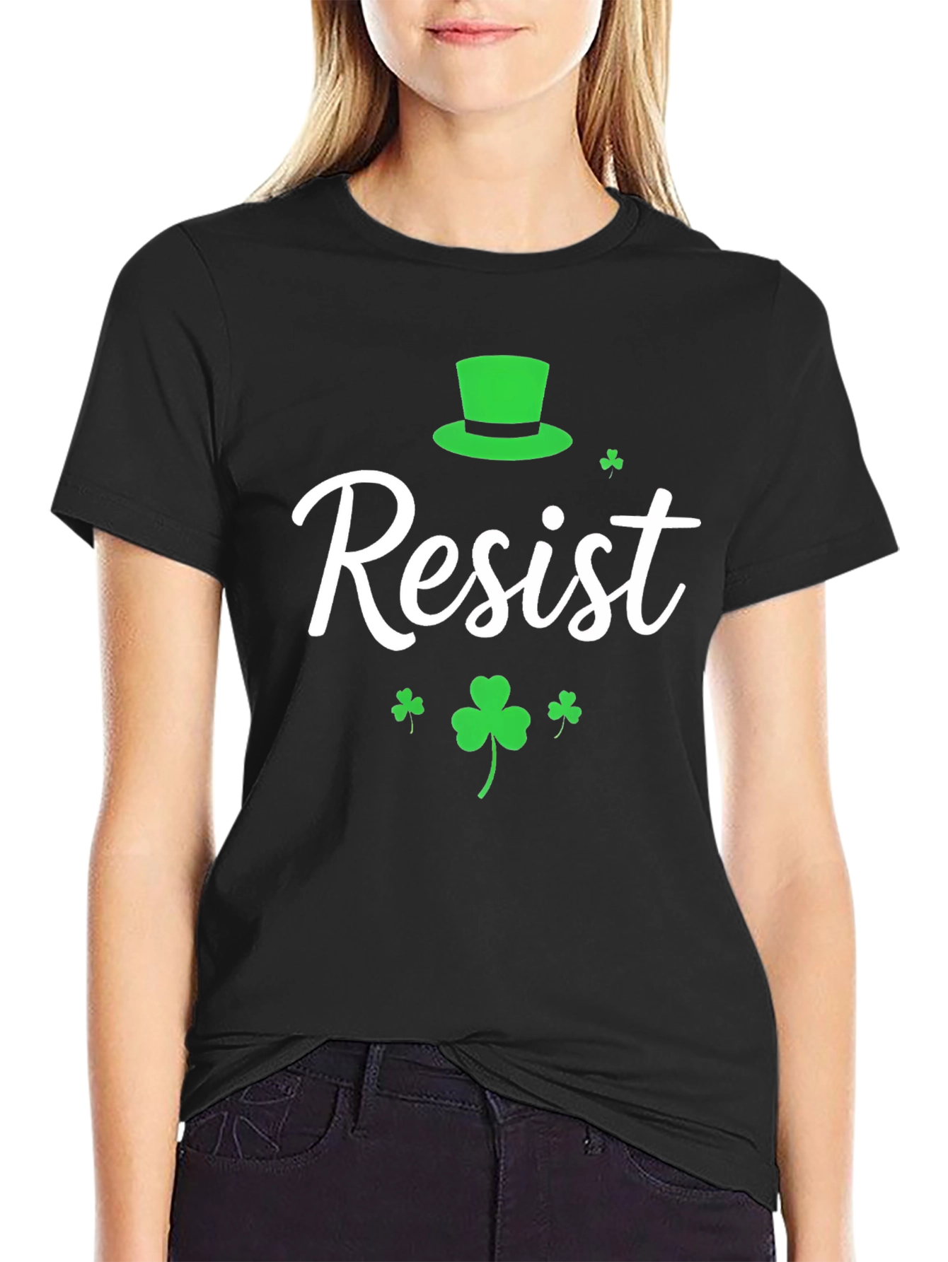 Resist St. Patricks Day Graphic Tee