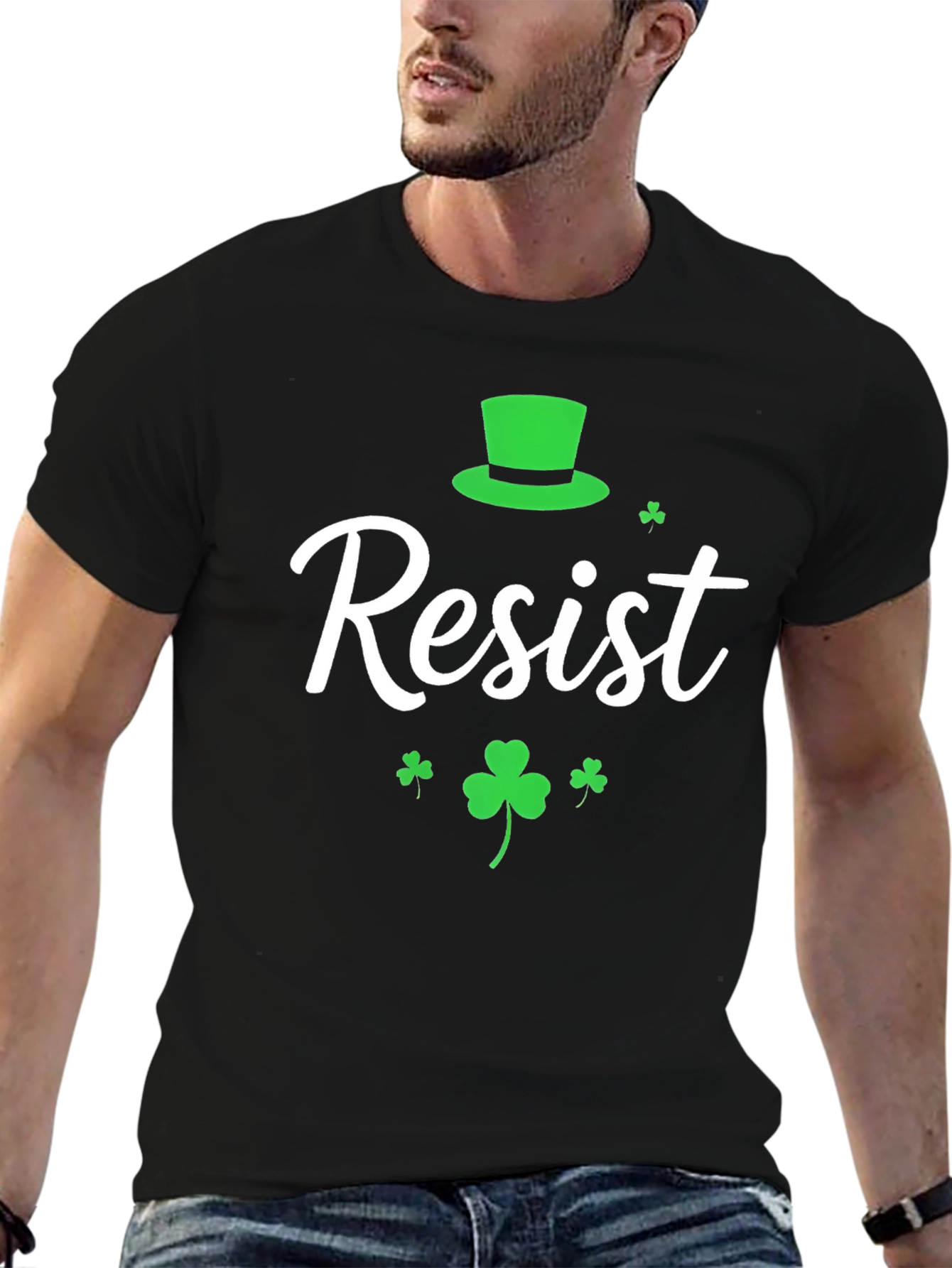 Resist St. Patricks Day Graphic Tee